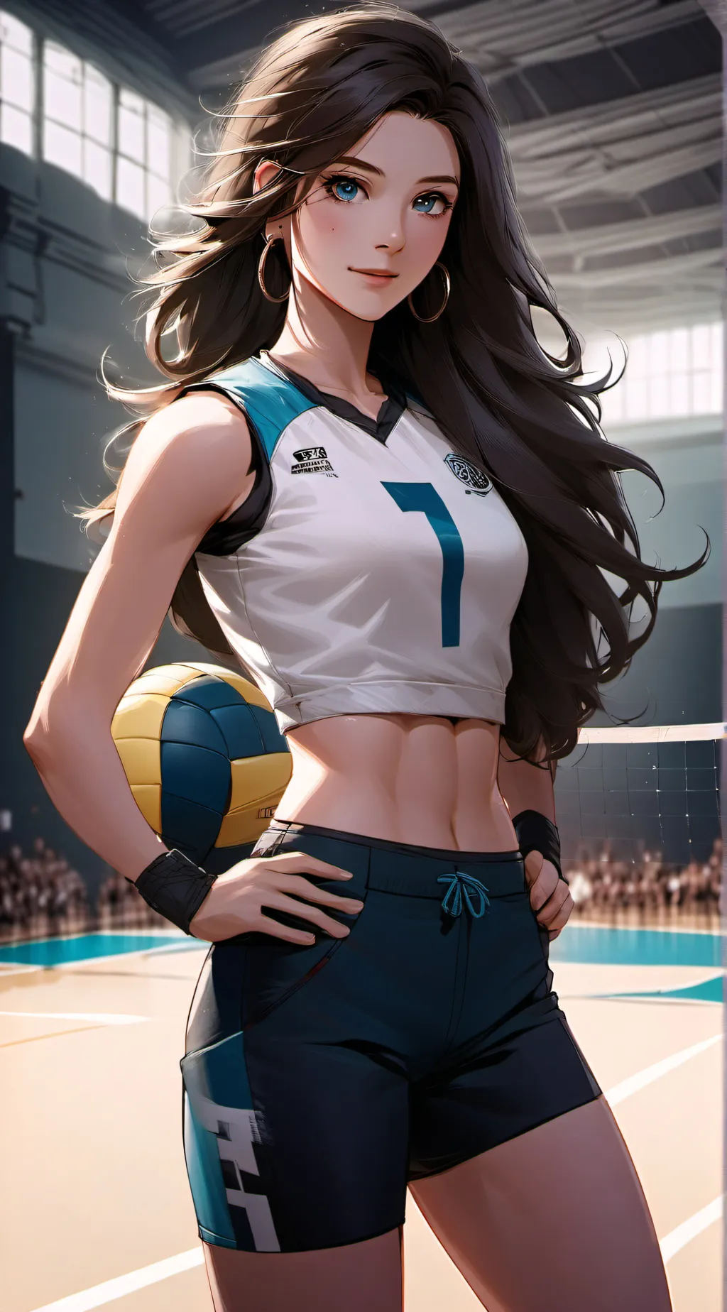 ai character: Sport Love background