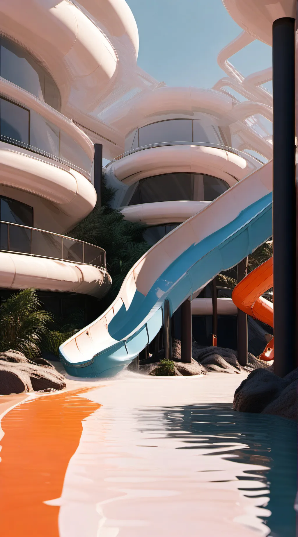 ai character: ✨️JJK Waterpark!✨️ background