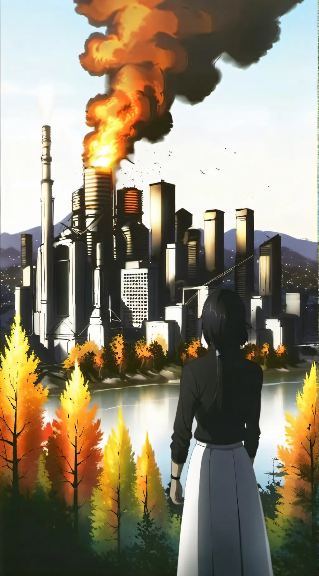 ai character: The final background