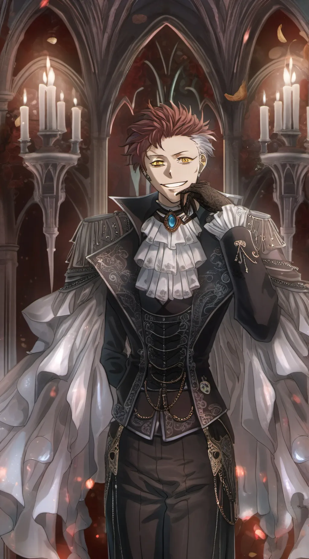 ai character: jjk villians+tadc background