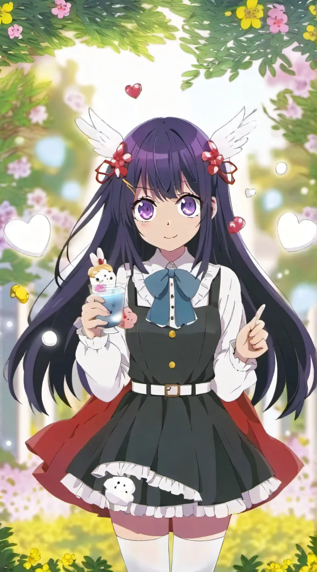 ai character: ナナちゃん background