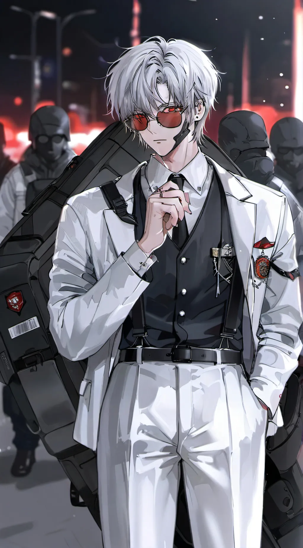 ai character: Carson (bodygaurd) background