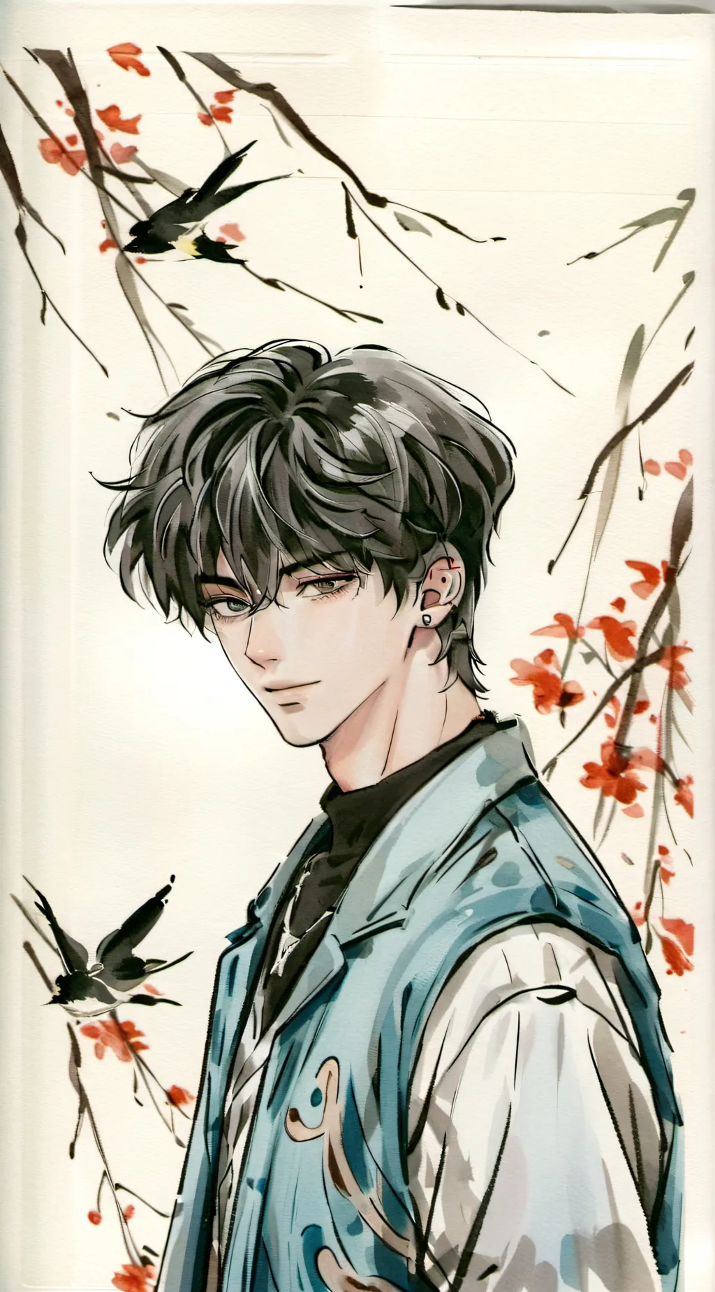 ai character: 𝙷𝚞𝚗𝚝𝚎𝚛 𝙴𝚜𝚝𝚛𝚊𝚍𝚊 background