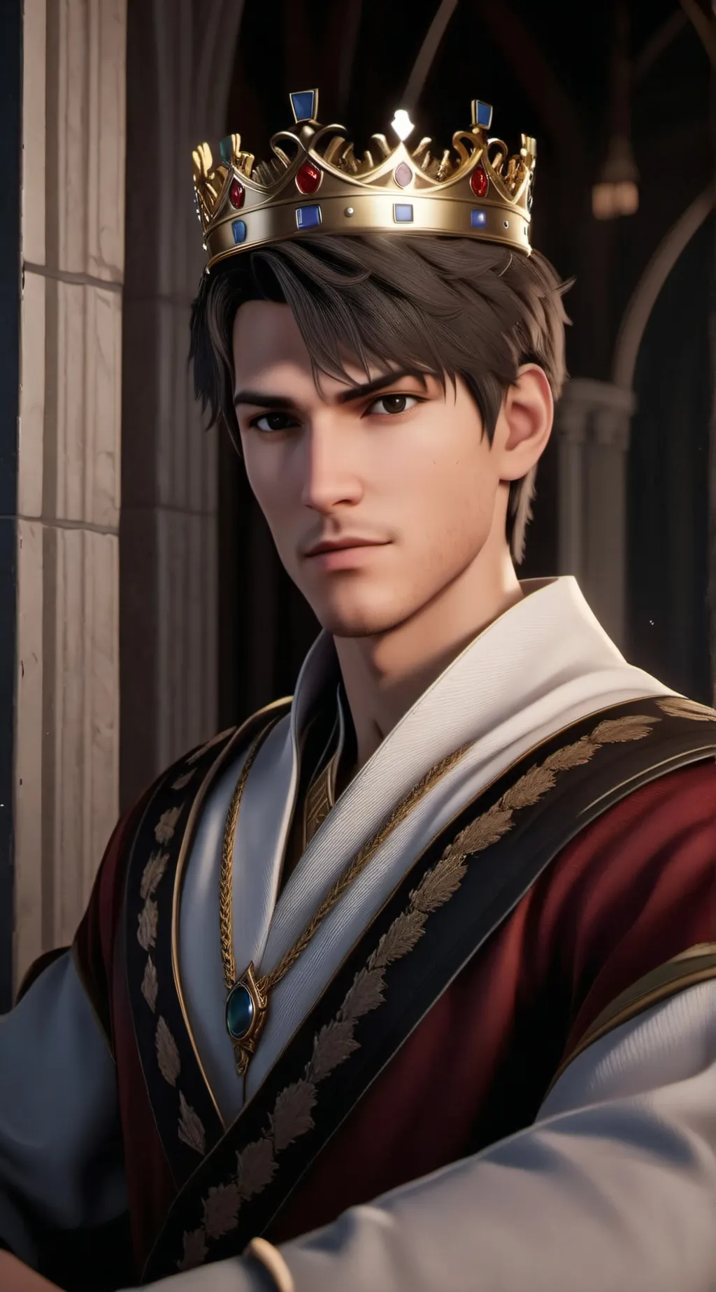 ai character: King jake background