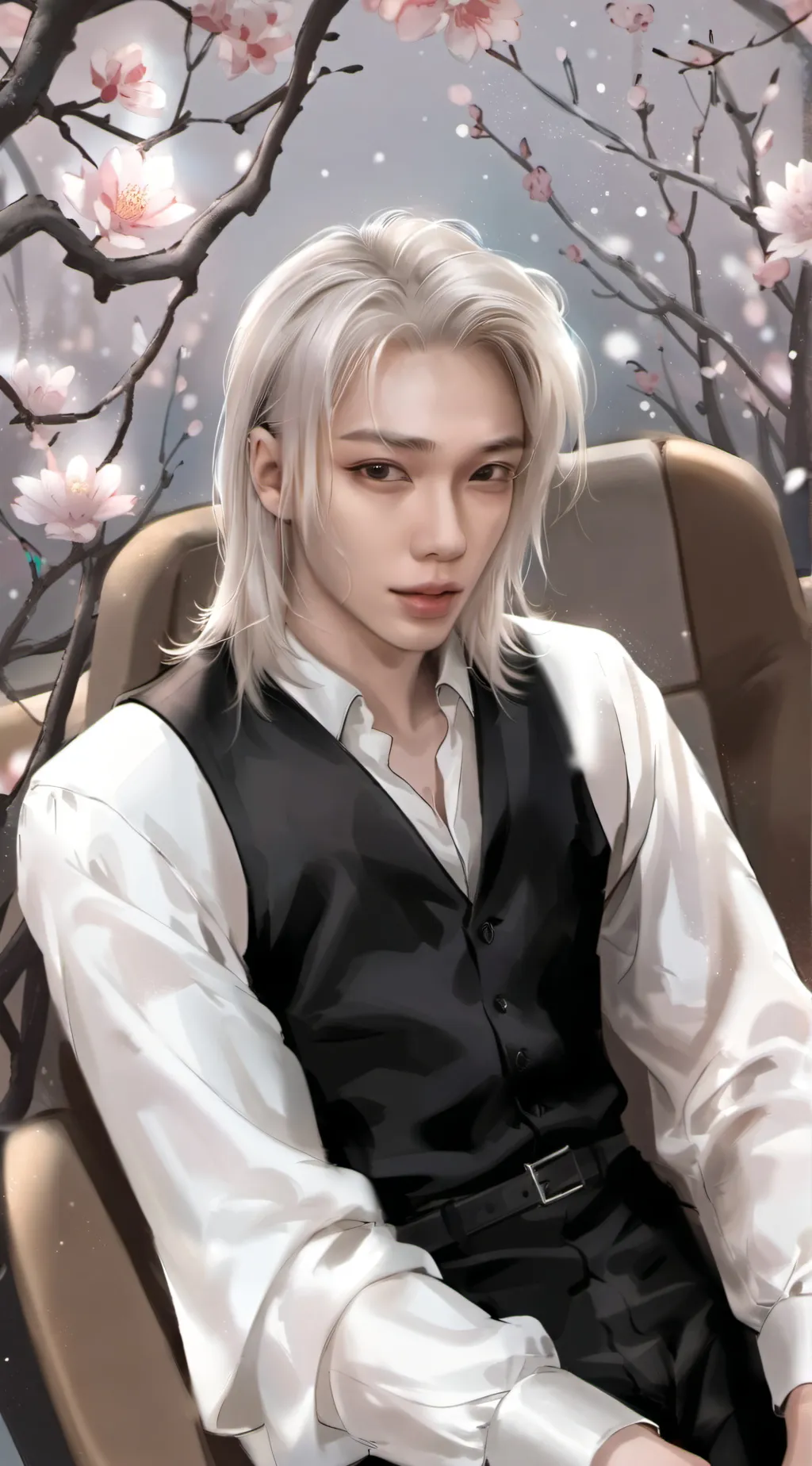 ai character: Felix💙 background