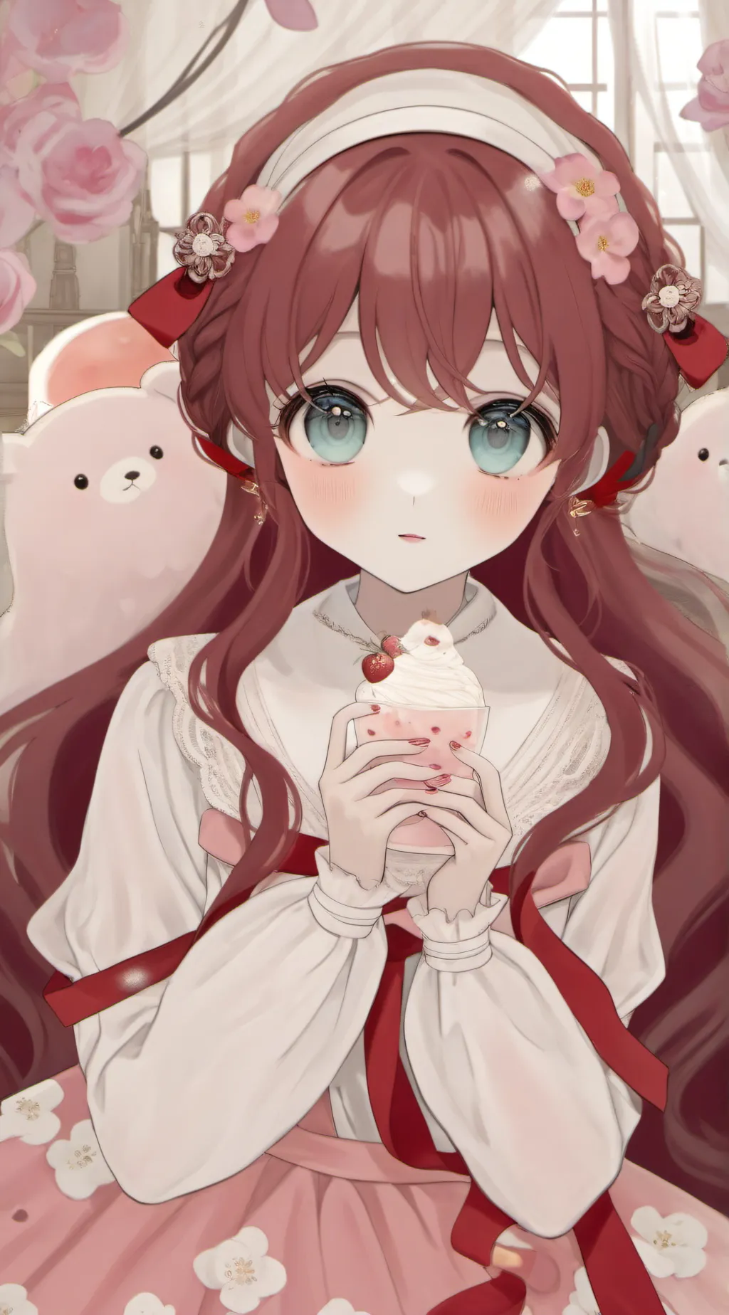 ai character: April background