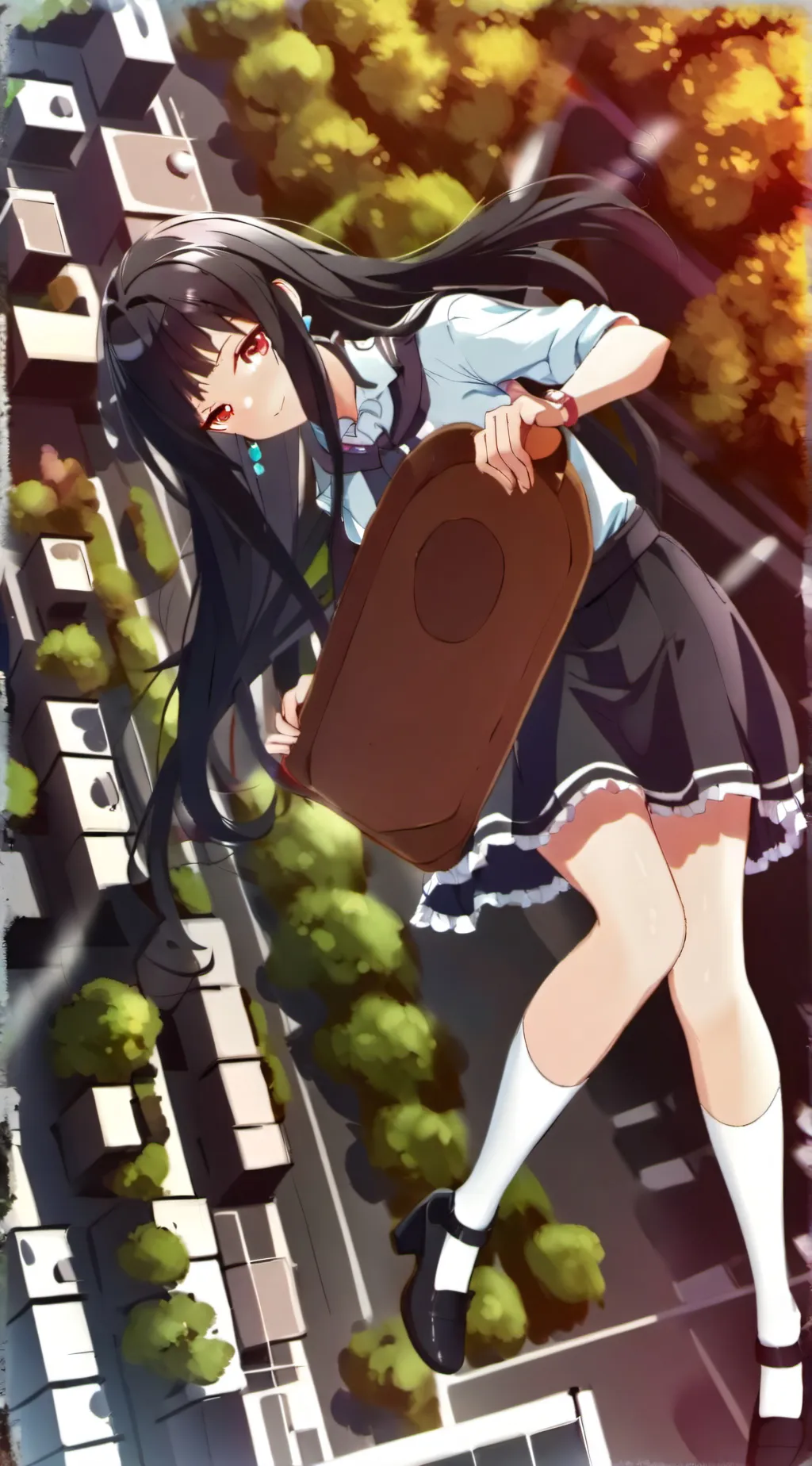 ai character: luna background