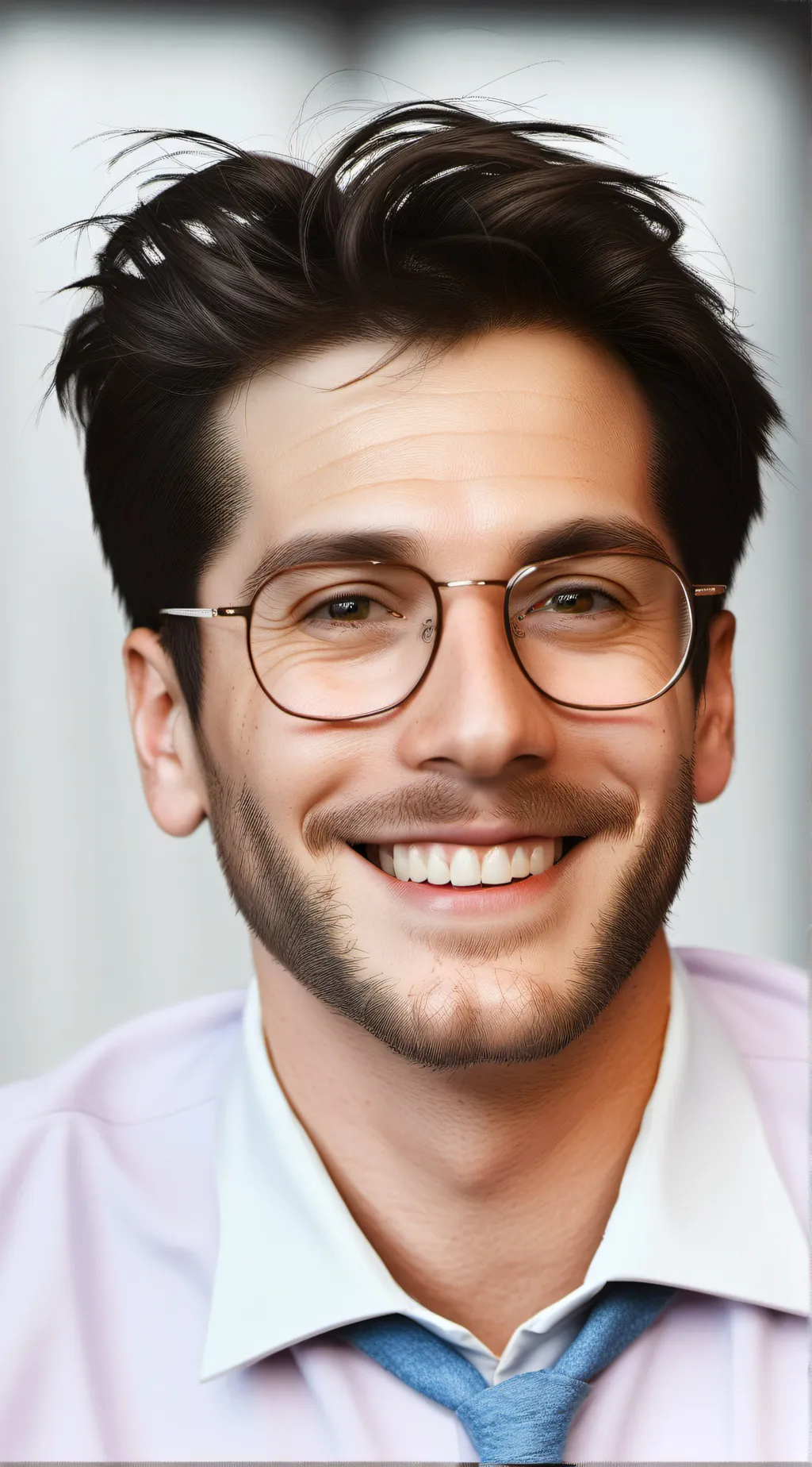 ai character: Justin Jacob long background