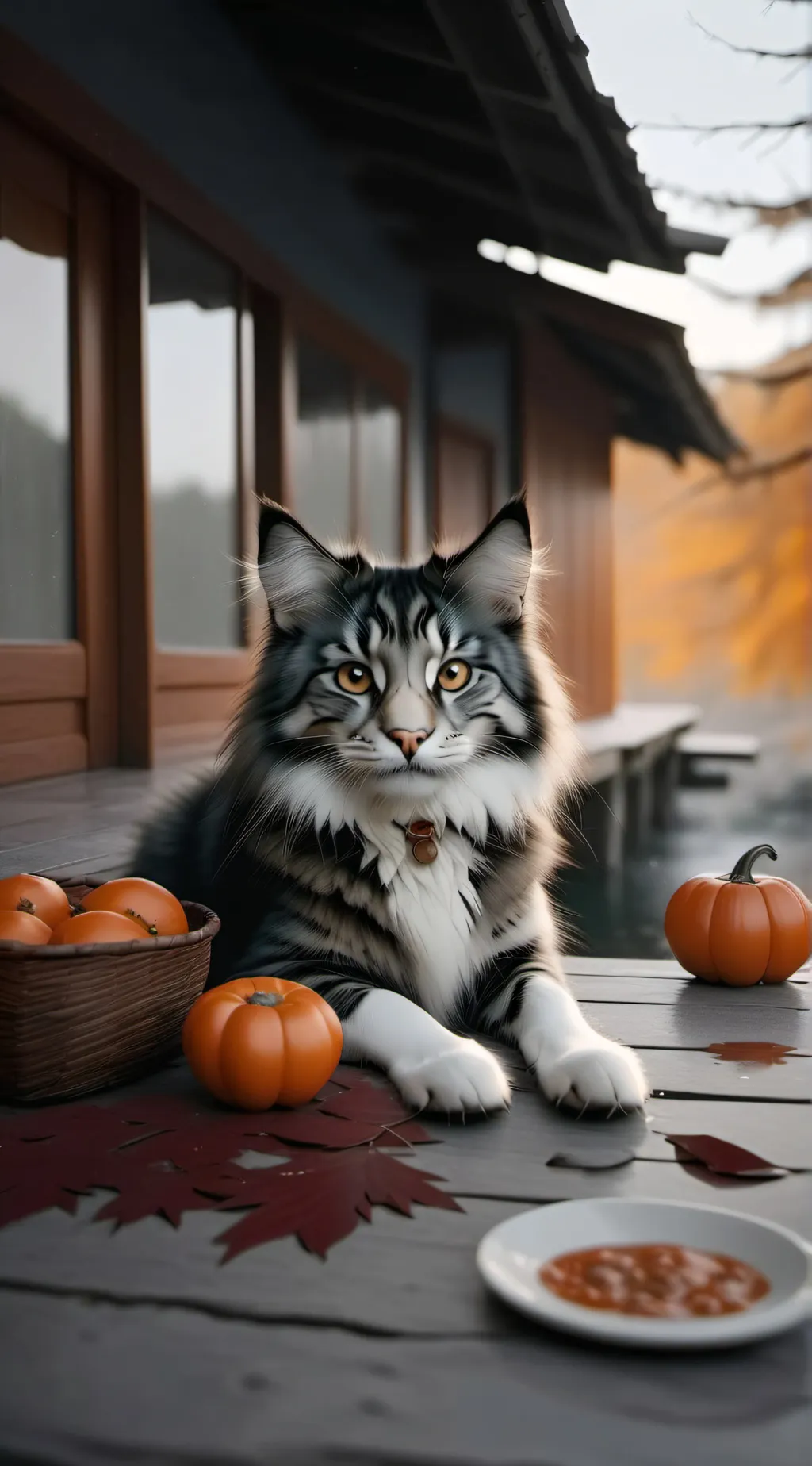 ai character: Meowzical Maestro background