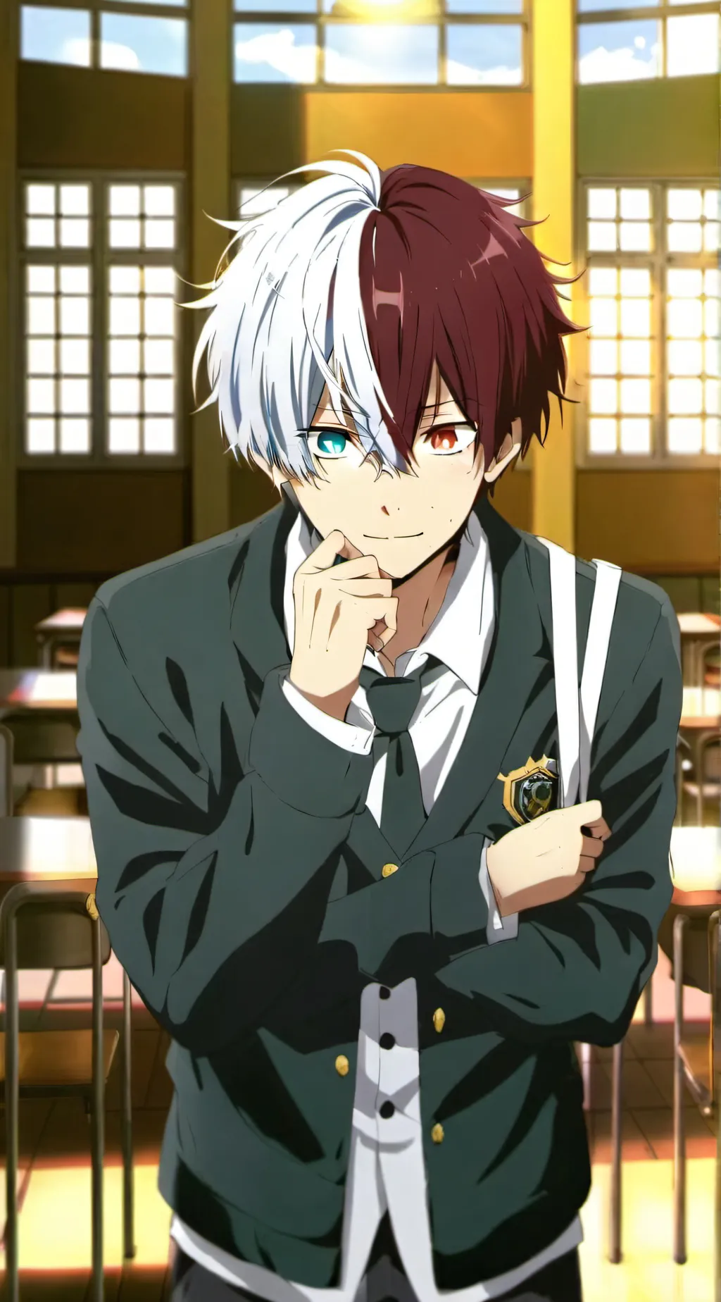 ai character: Todoroki background
