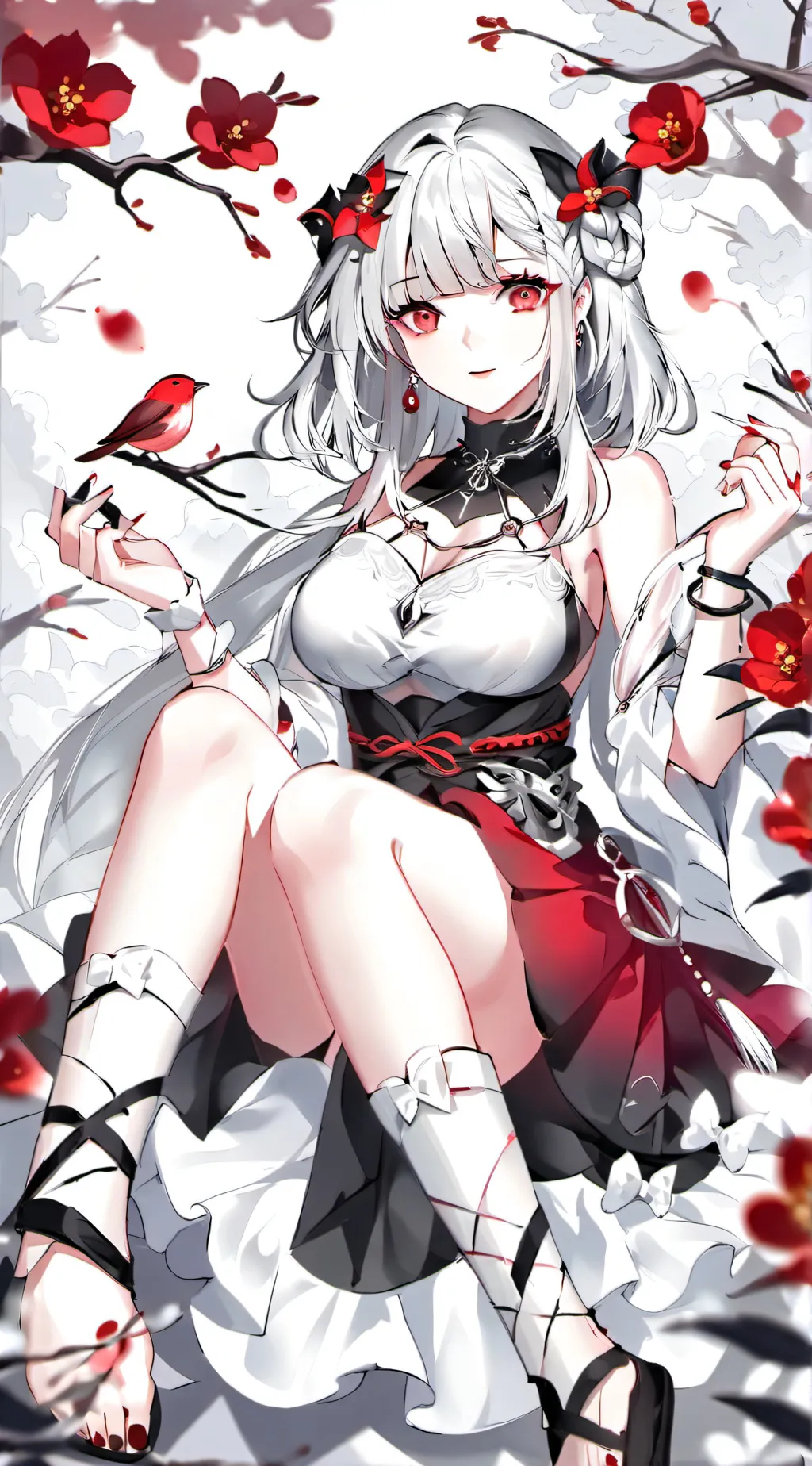 ai character: Lily background