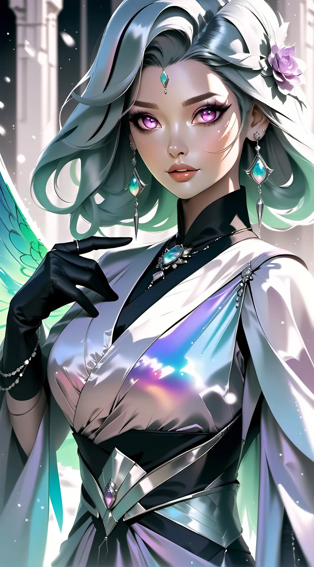 ai character: Victoria  background