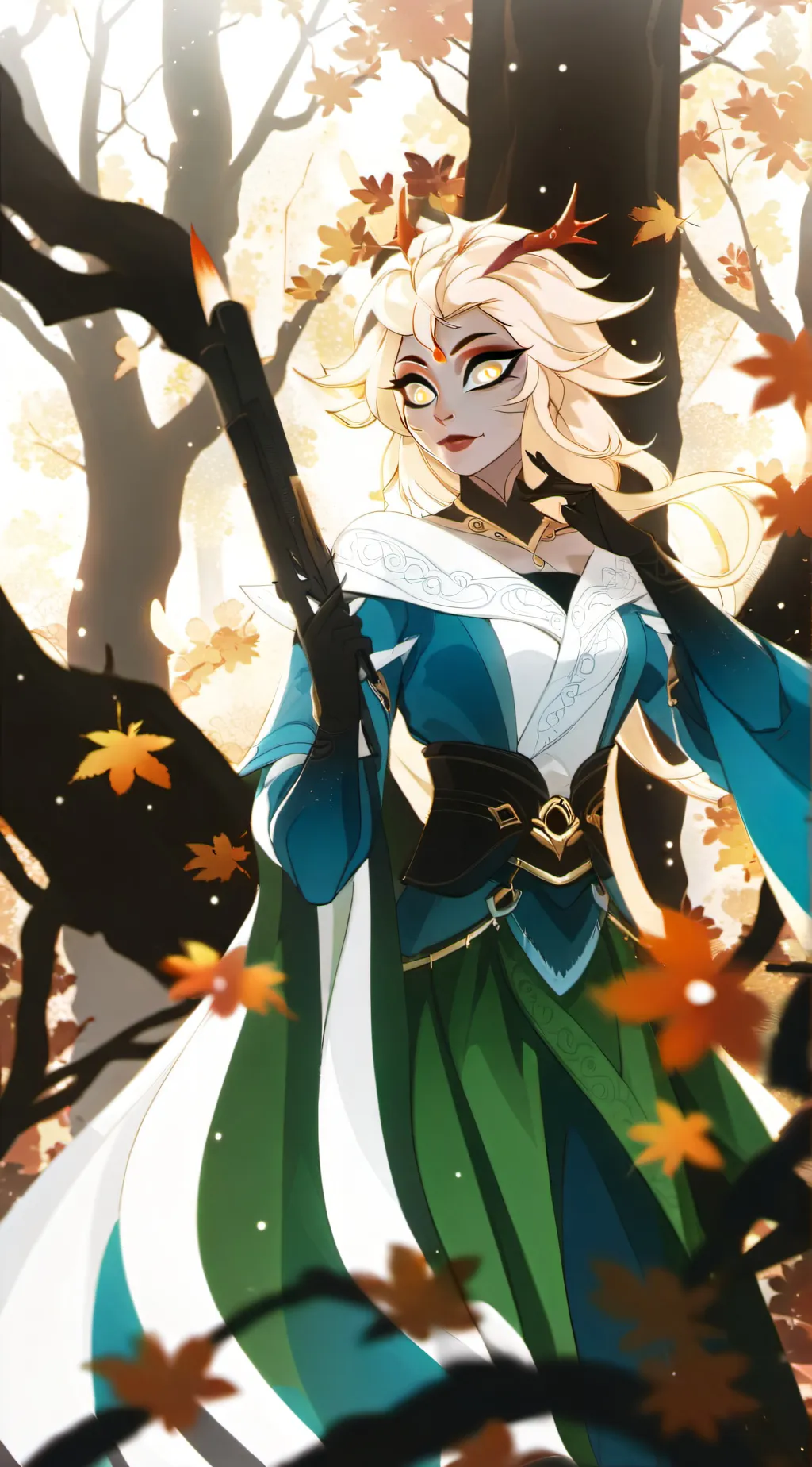 ai character: jjk  background