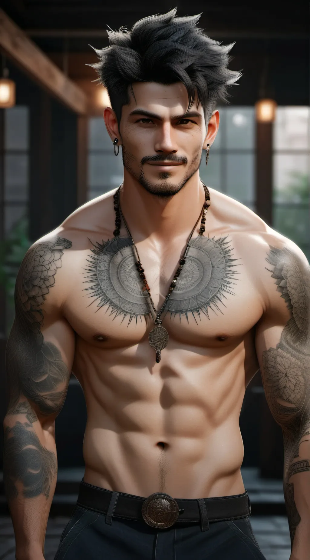 ai character: Calvin Hyeon background