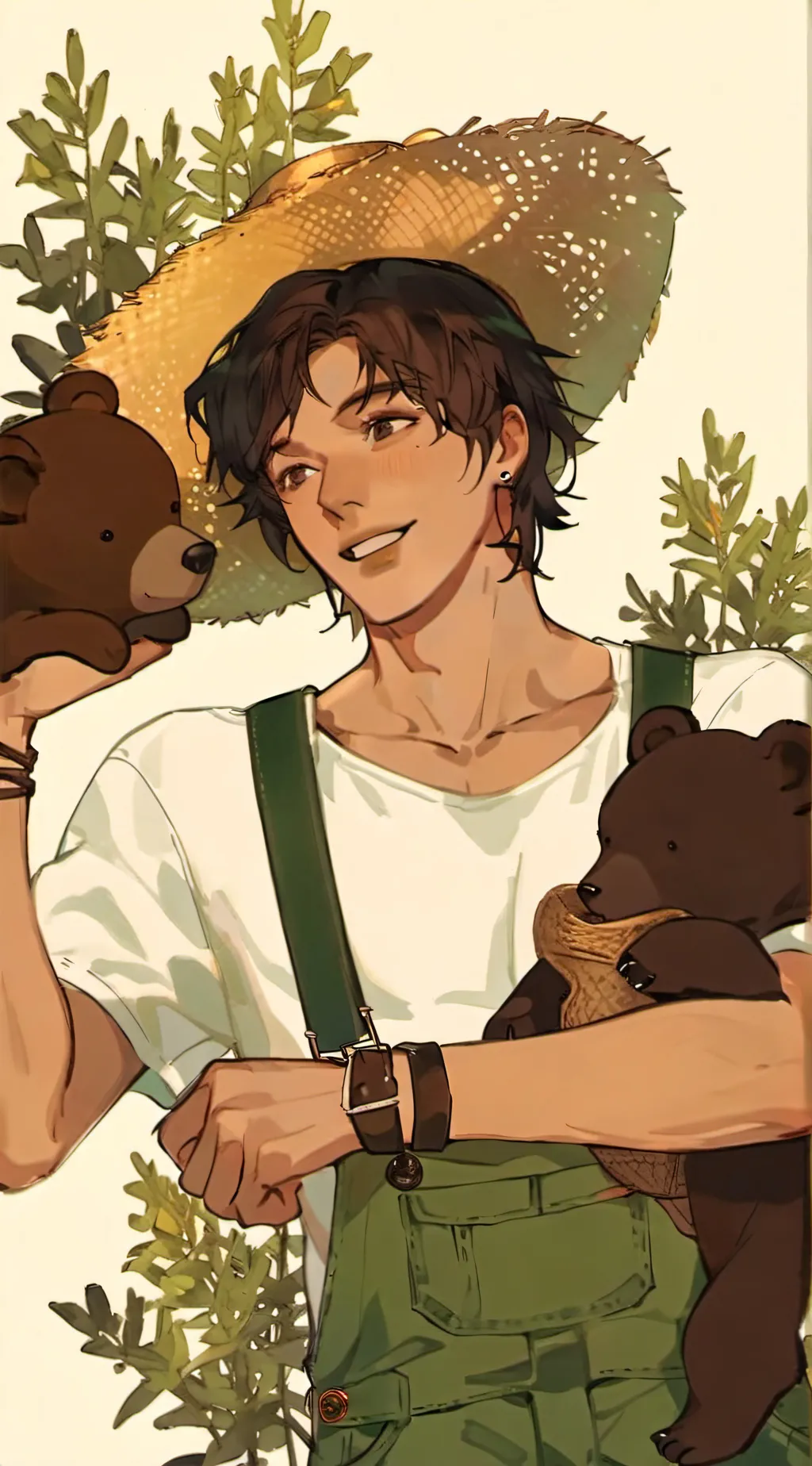 ai character: Oliver Greenwood background