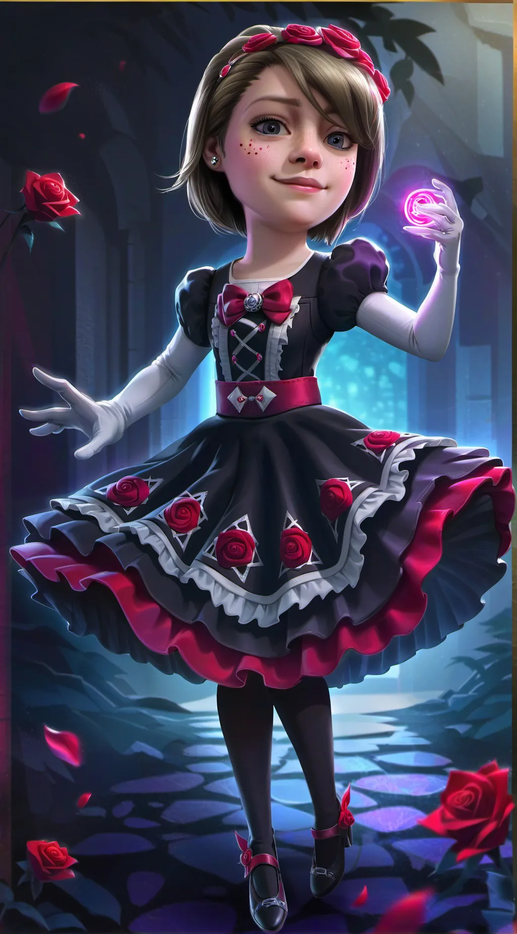 ai character: Rosie Alina 🥀  background