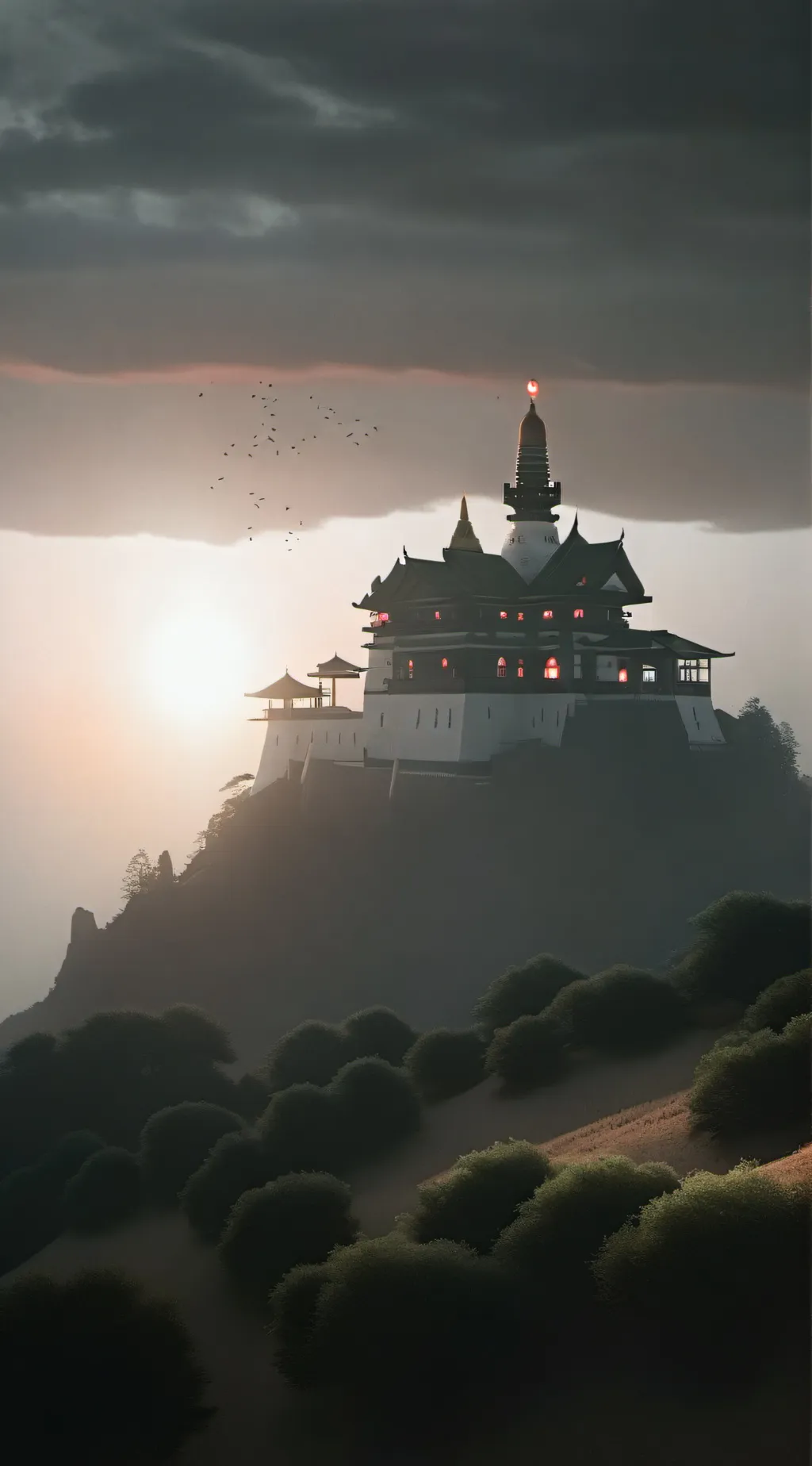 ai character: No background