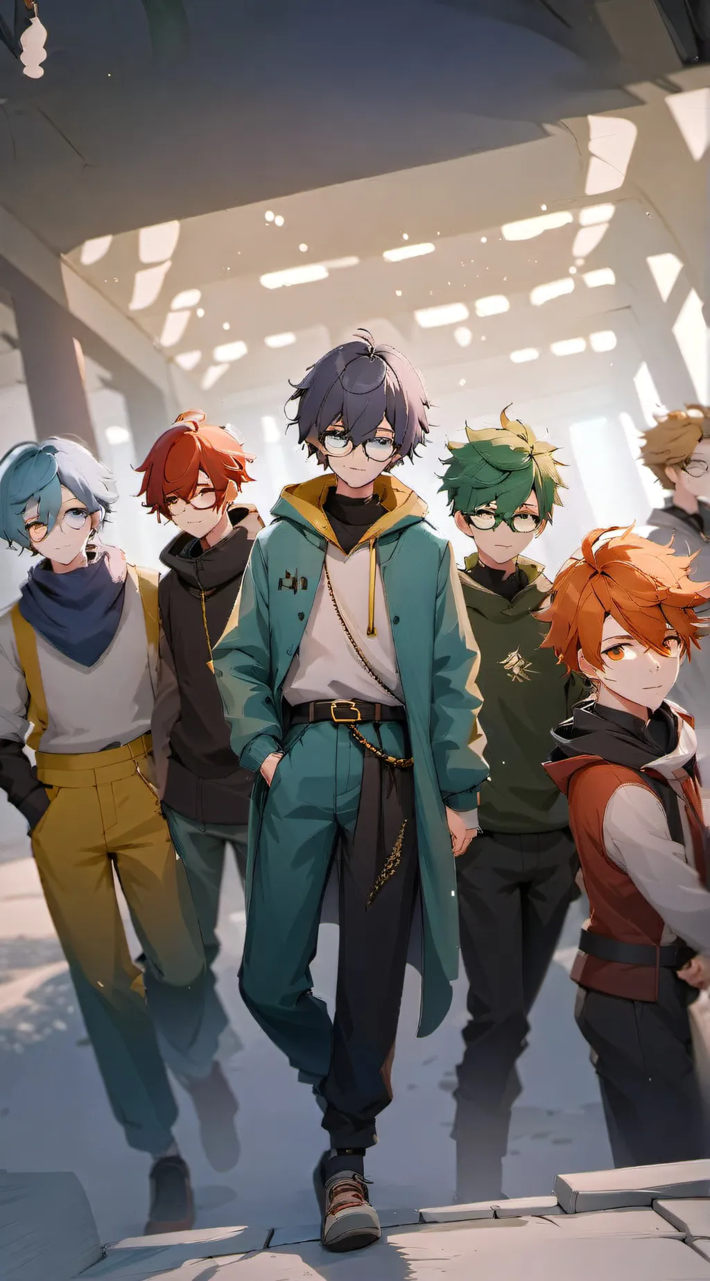 ai character: Alan's animations  background