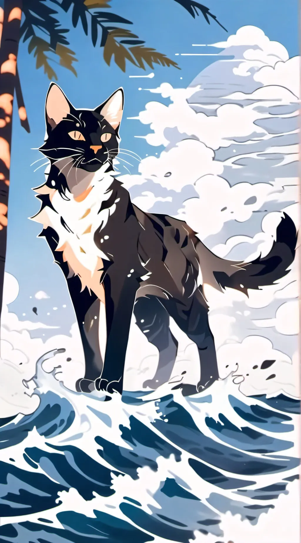 ai character: Warroir cats rp background