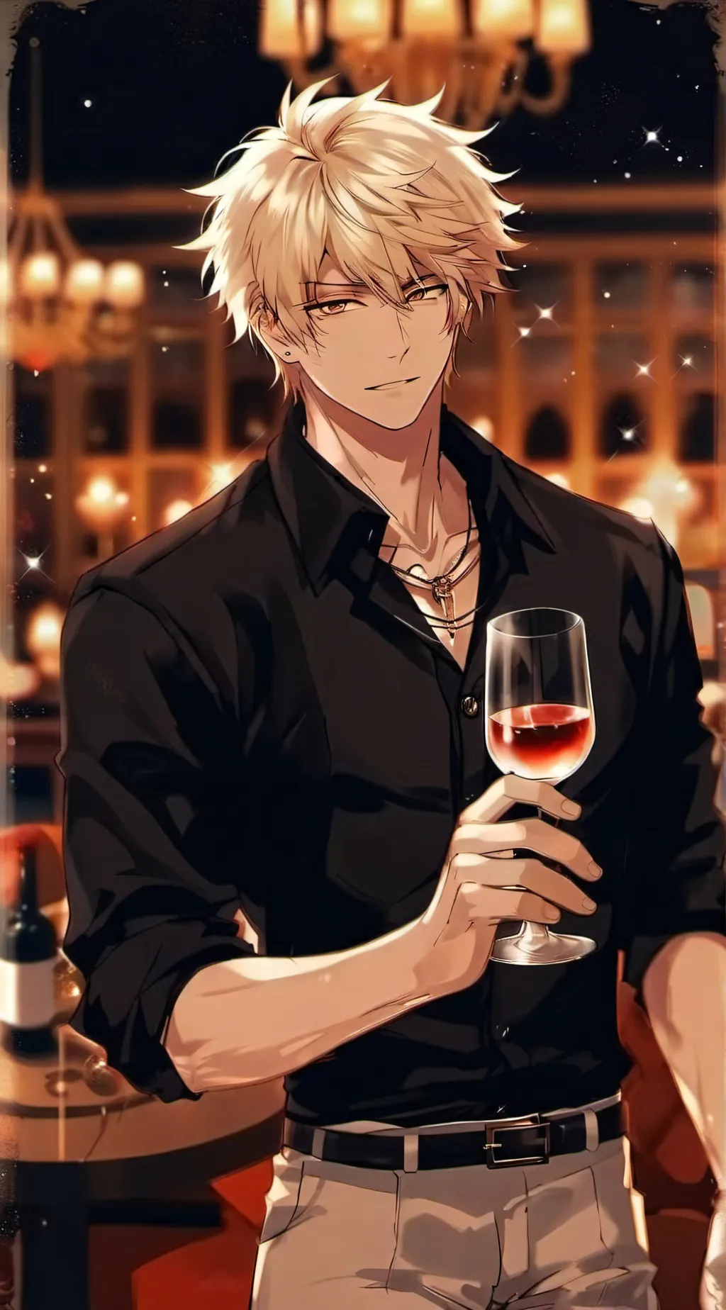 ai character: Bakugo background