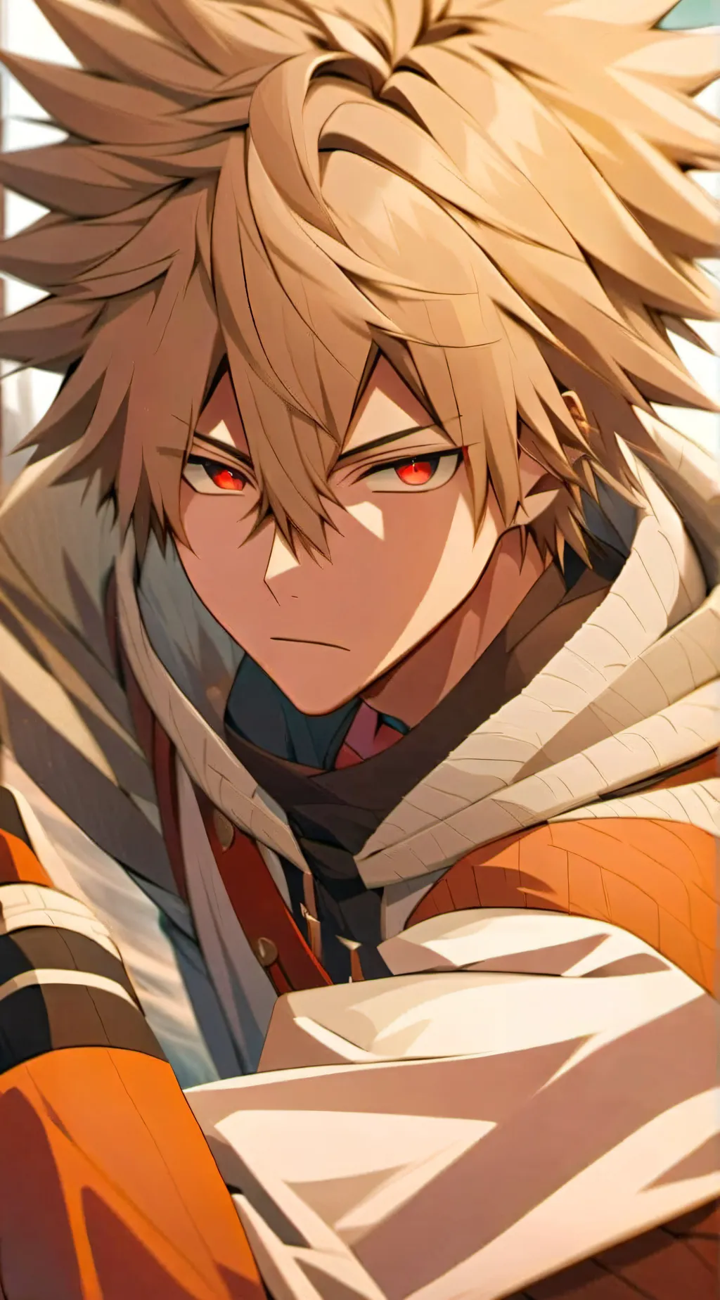 ai character: Dynamight  background