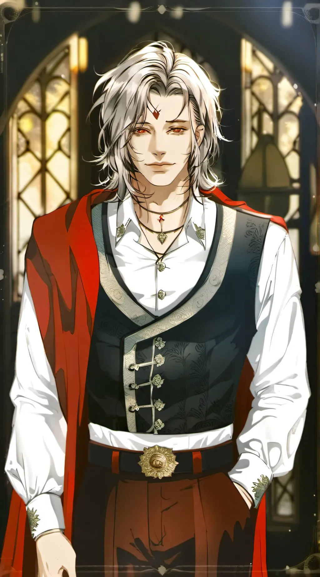 ai character: Archer background