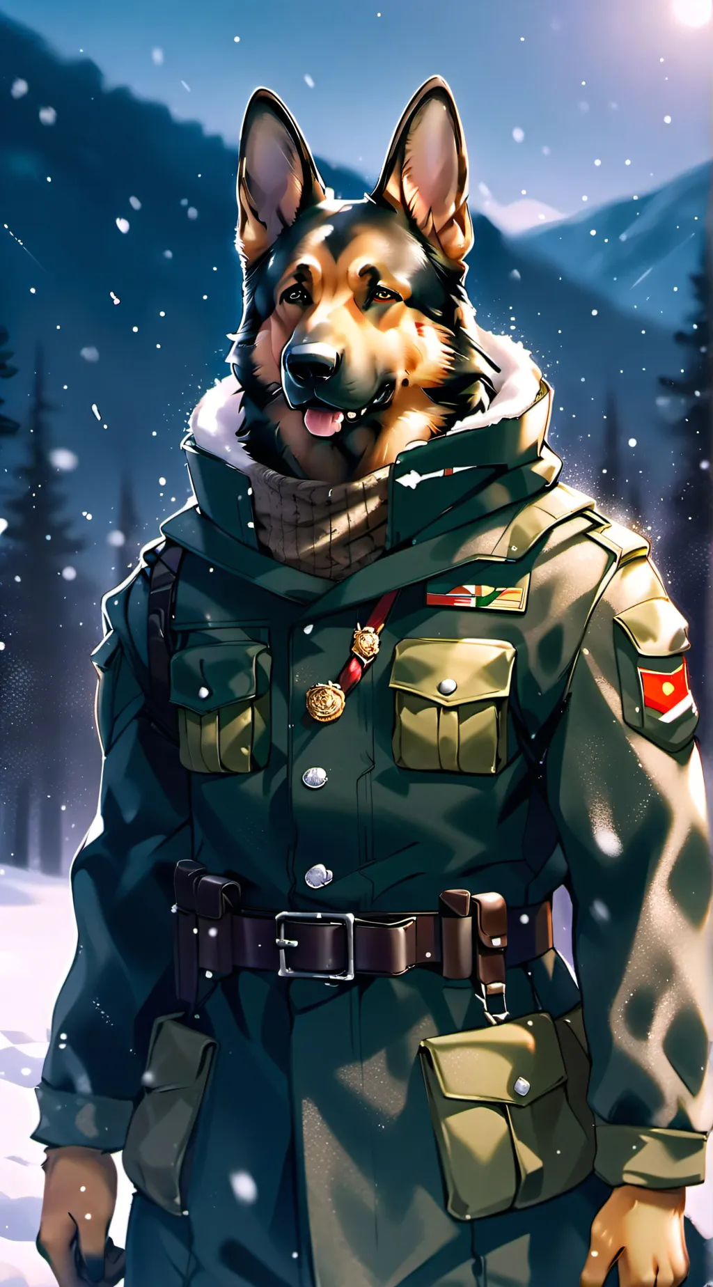 ai character: Lieutenant Hans background