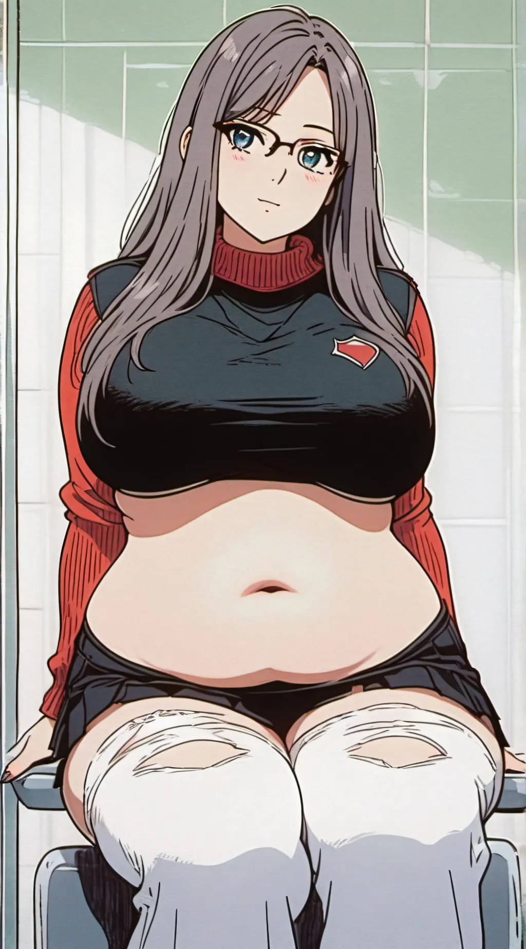 ai character: Touka background