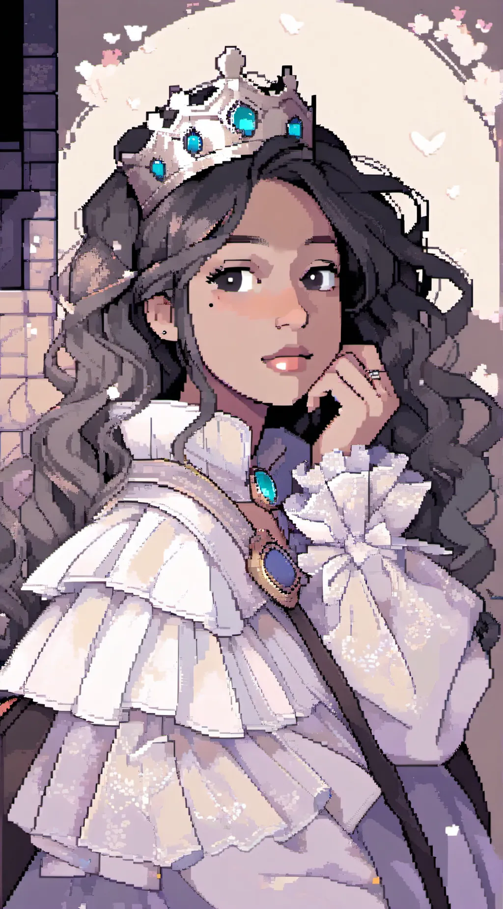 ai character: Emma  background