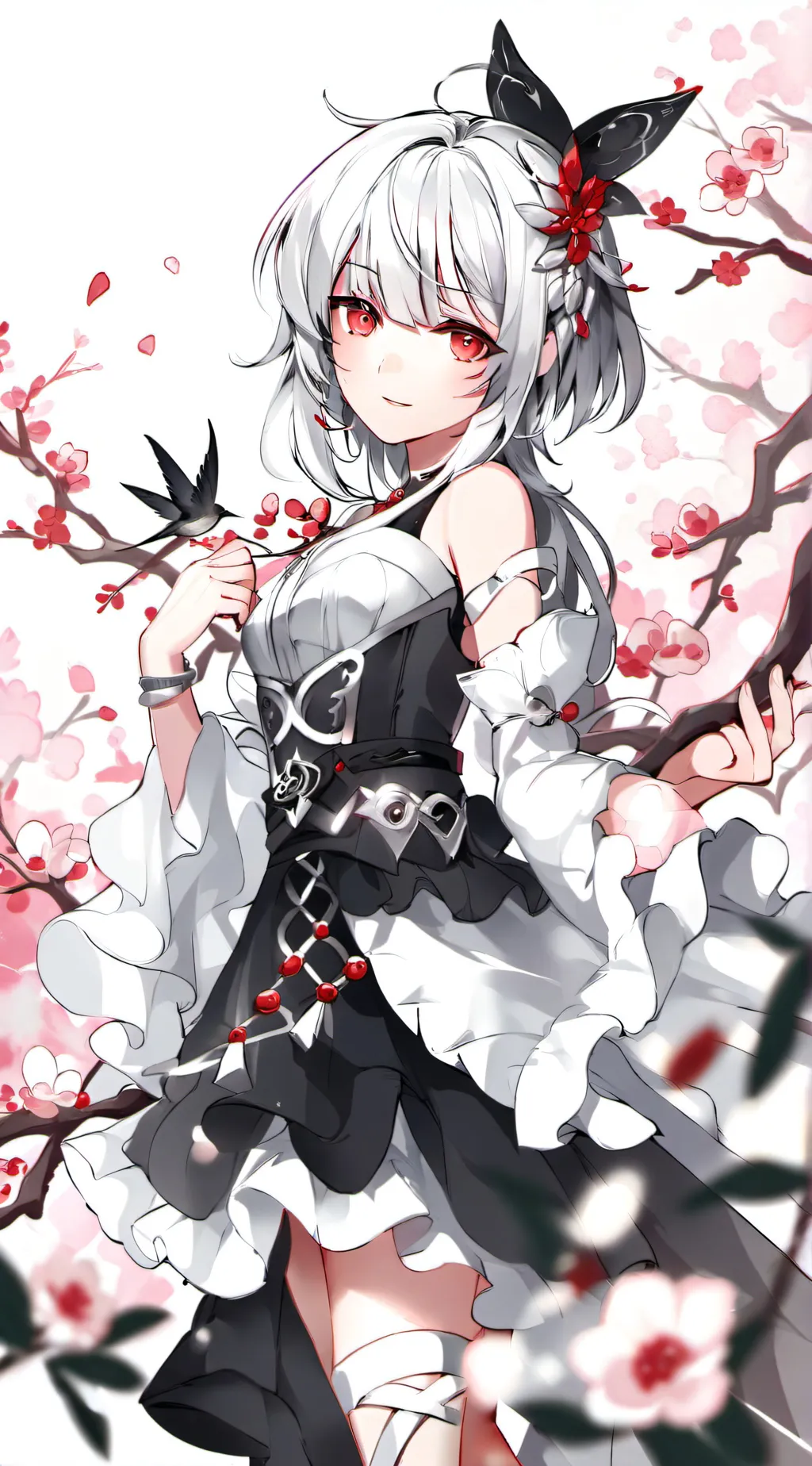 ai character: mika and olivia background