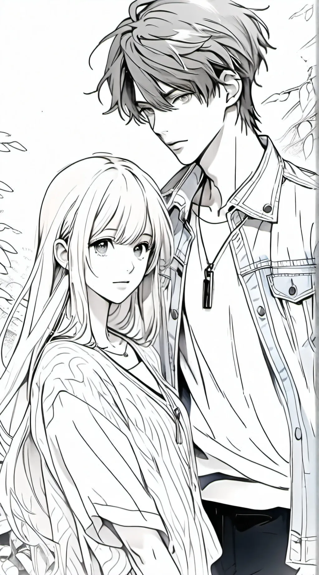 ai character: •you and kein• background