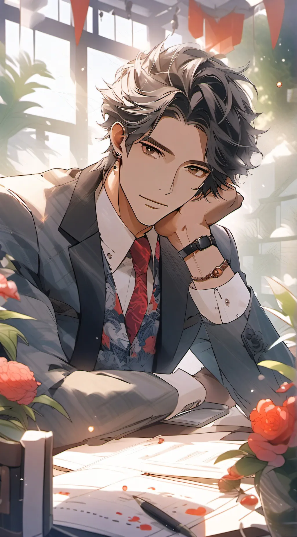 ai character: Casper background