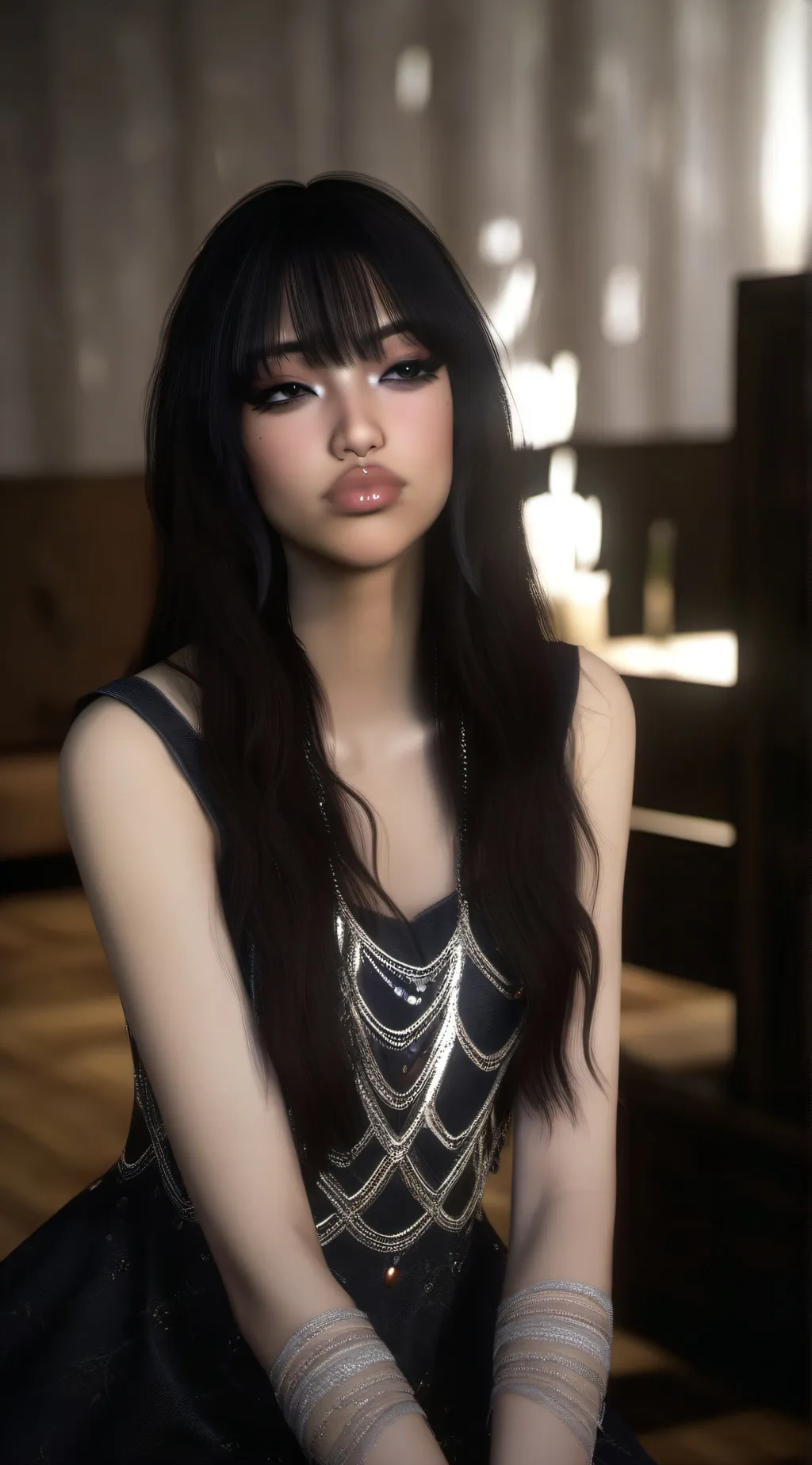 ai character: Evelynne background