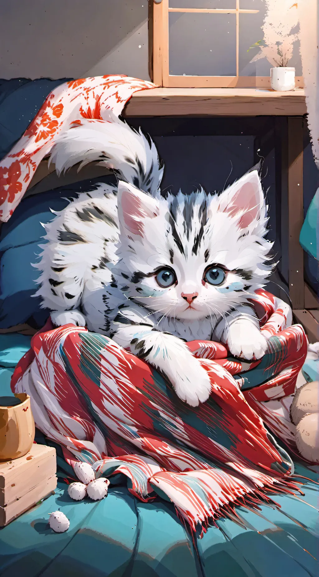 ai character: whiskers background