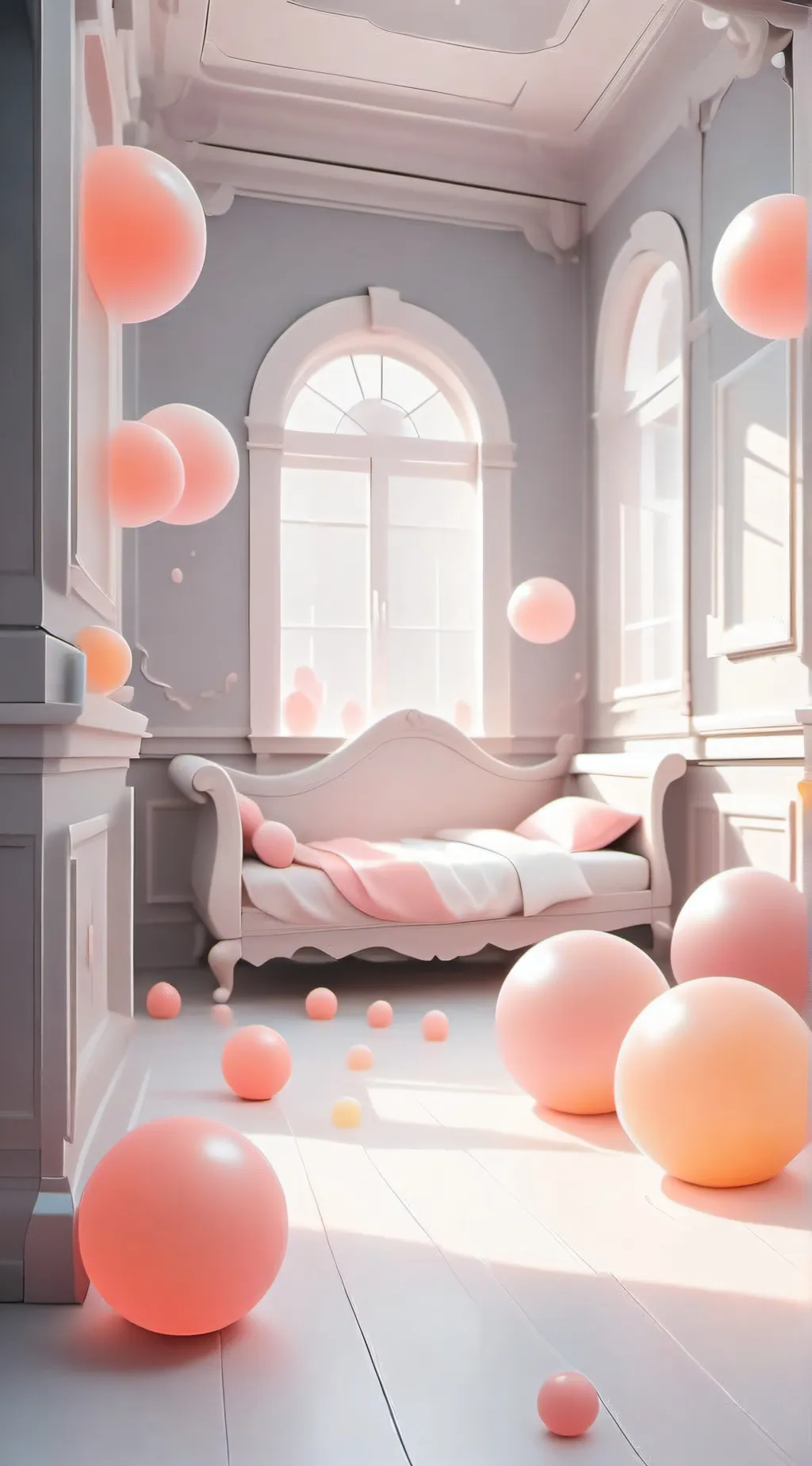 ai character: Strange Room 1 background