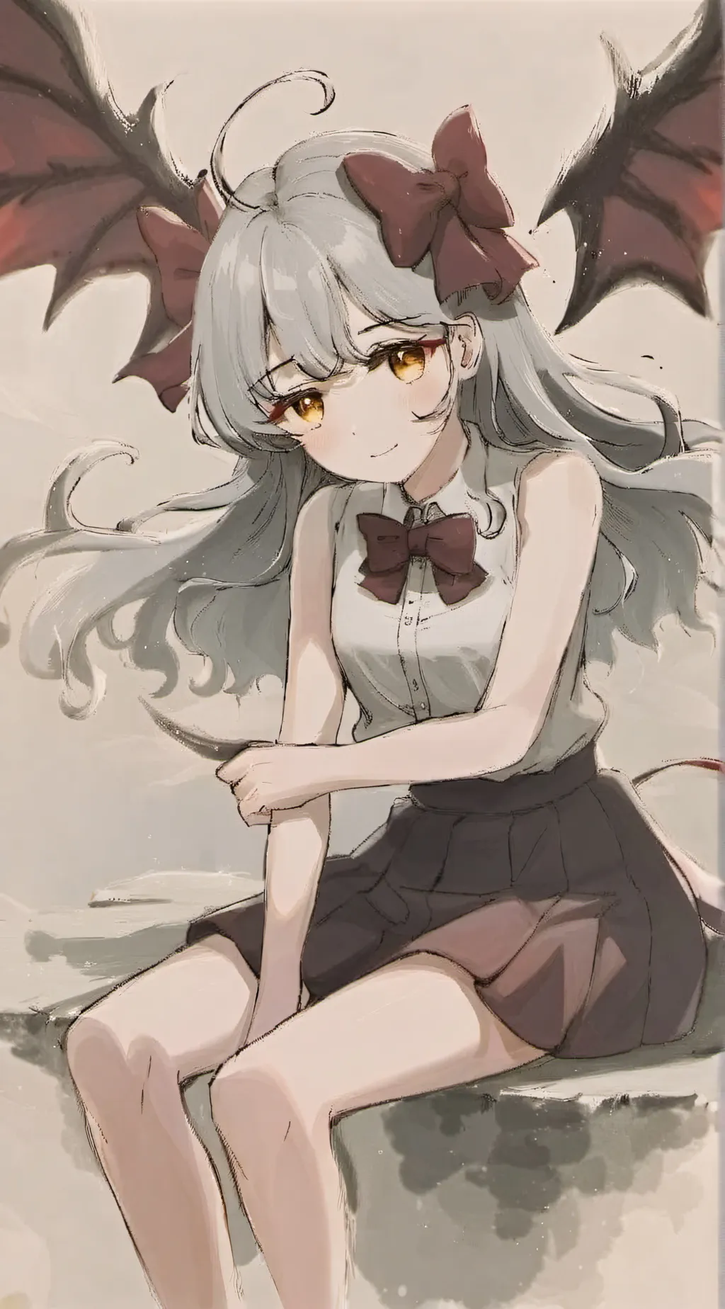 ai character: Valentina  background