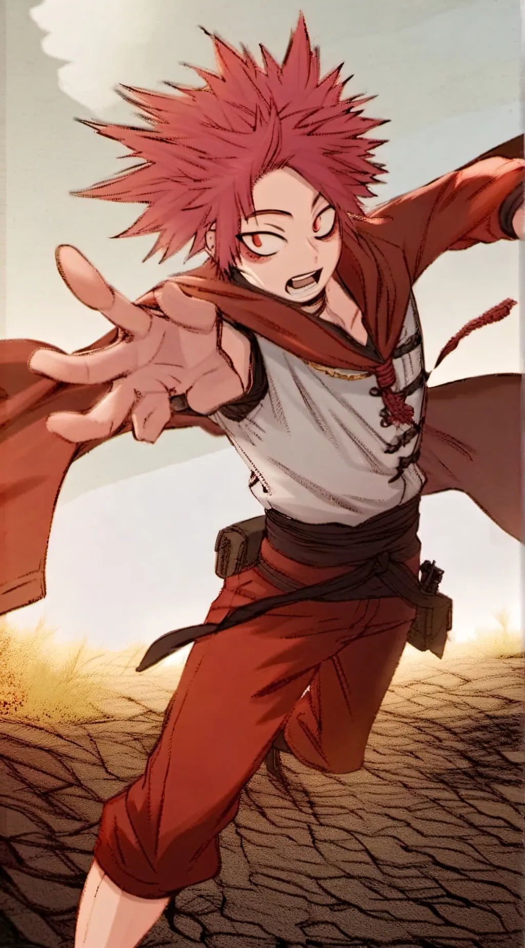 ai character: Ejiro Kirishima background