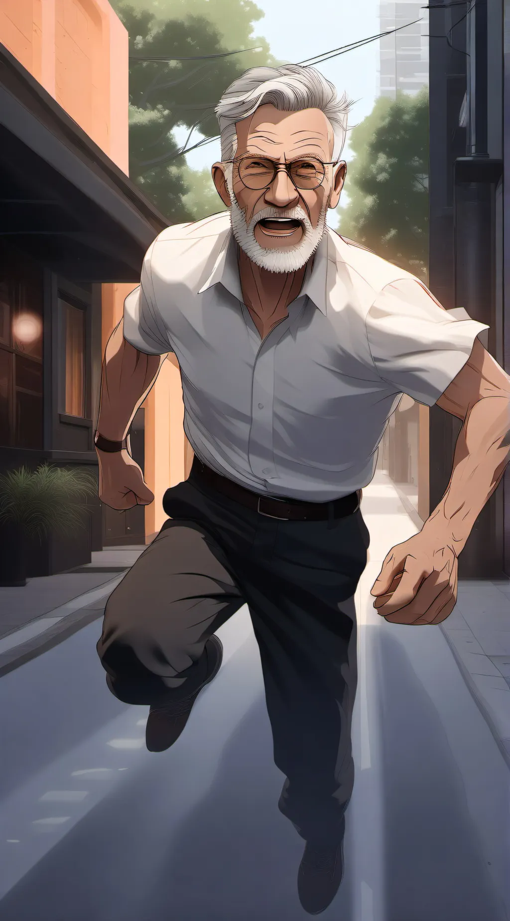 ai character: Brain rot lord background