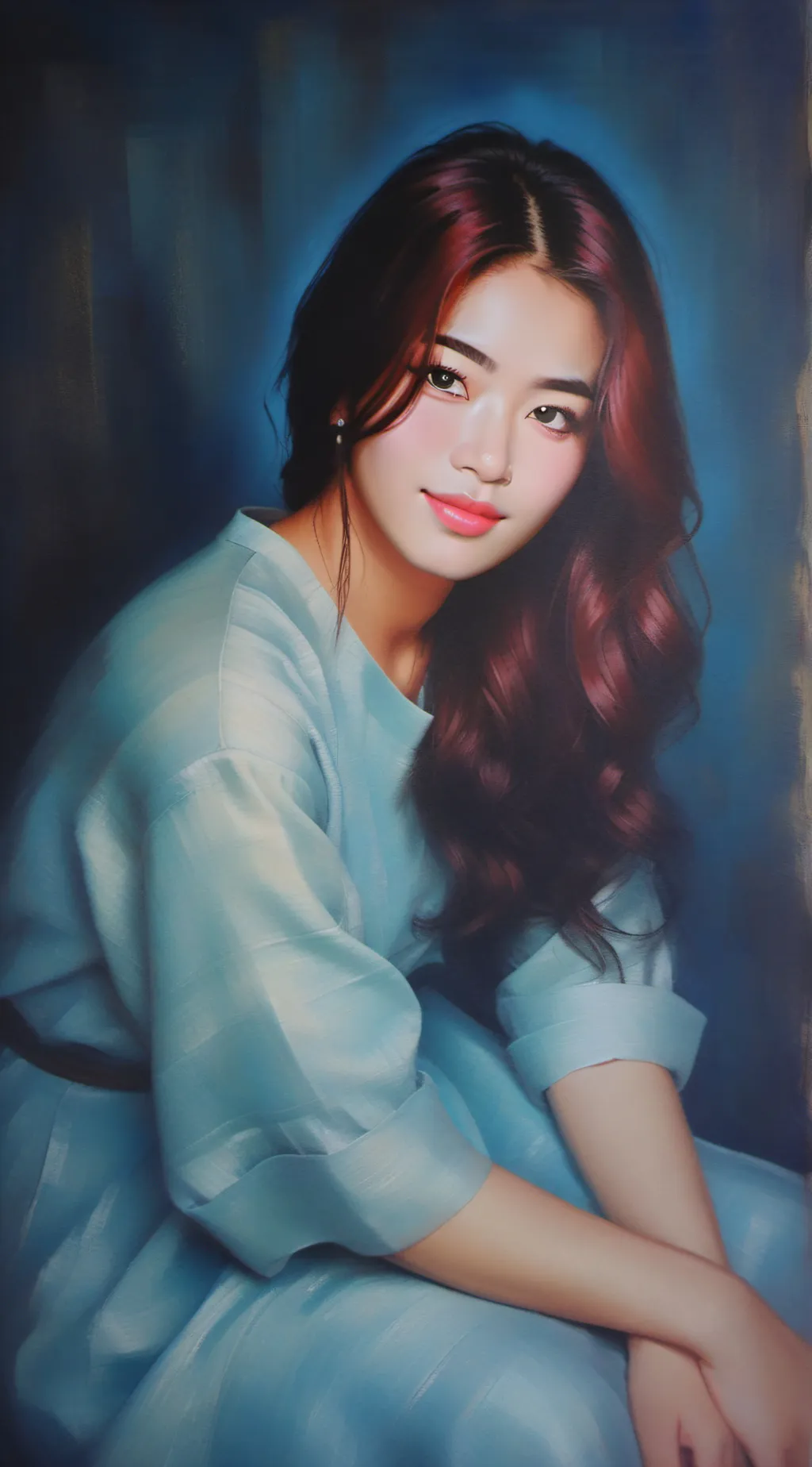 ai character: mikha lim background