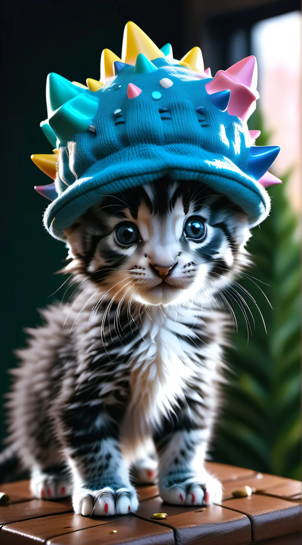 ai character: fuzz ฅ⁠^⁠•⁠ﻌ⁠•⁠^⁠ฅ background