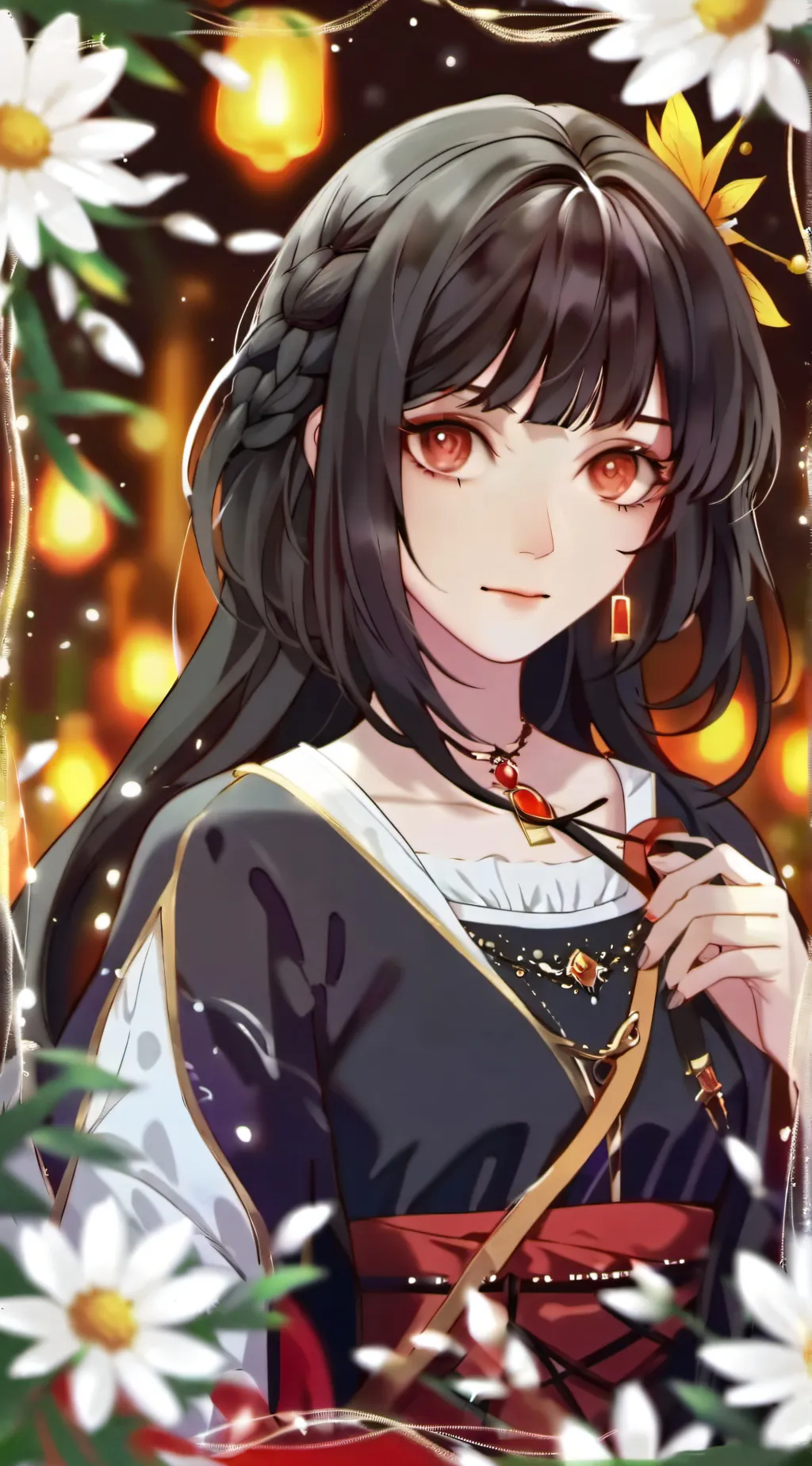 ai character: demon princess background