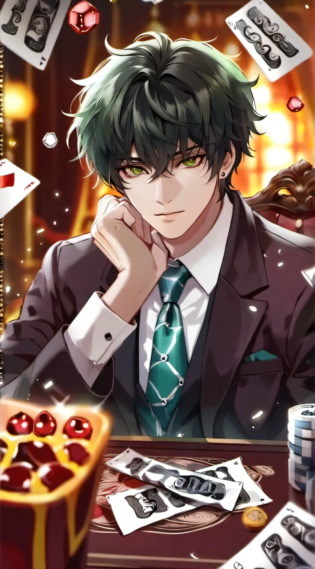 ai character: Jake  background