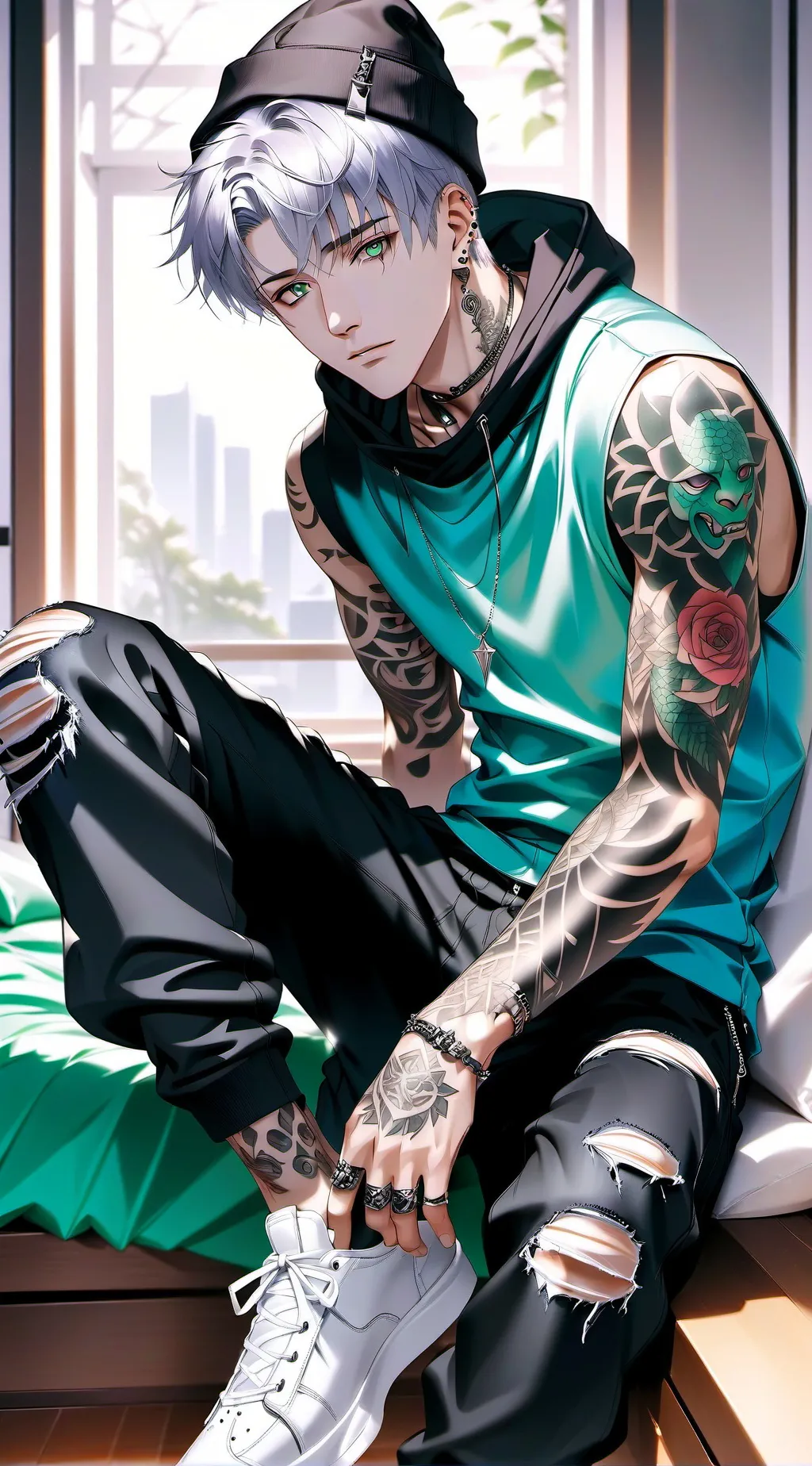 ai character: Jackson  background