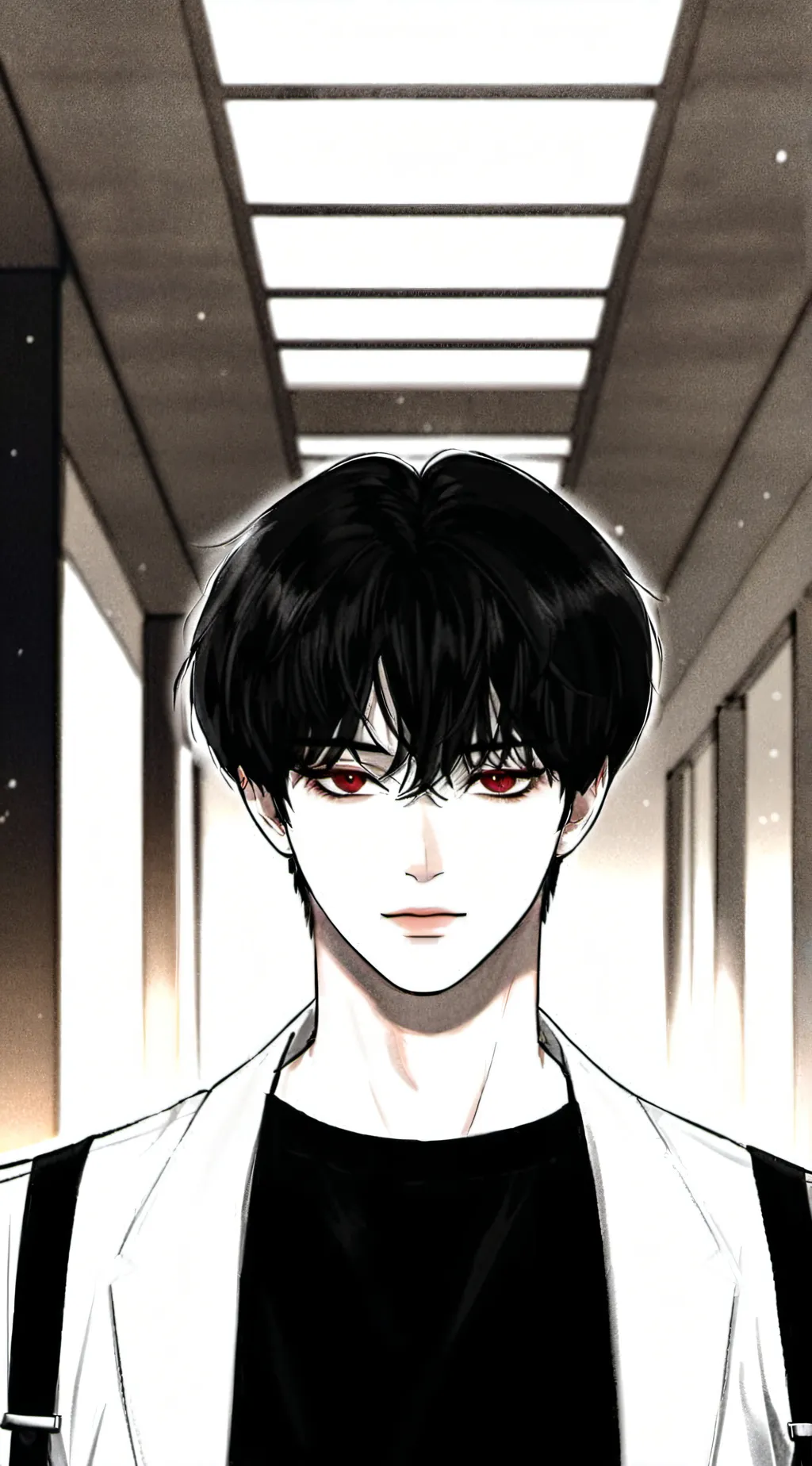 ai character: 轩墨 background