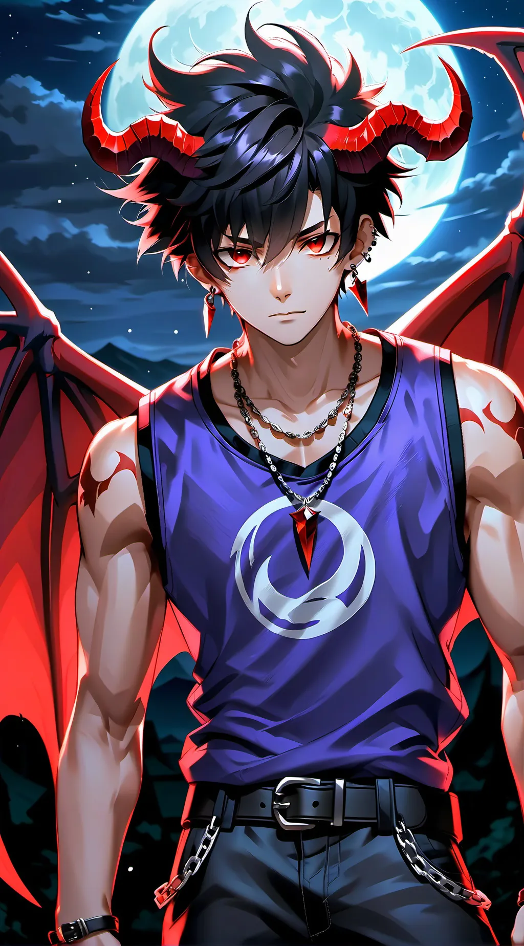 ai character: Loki background