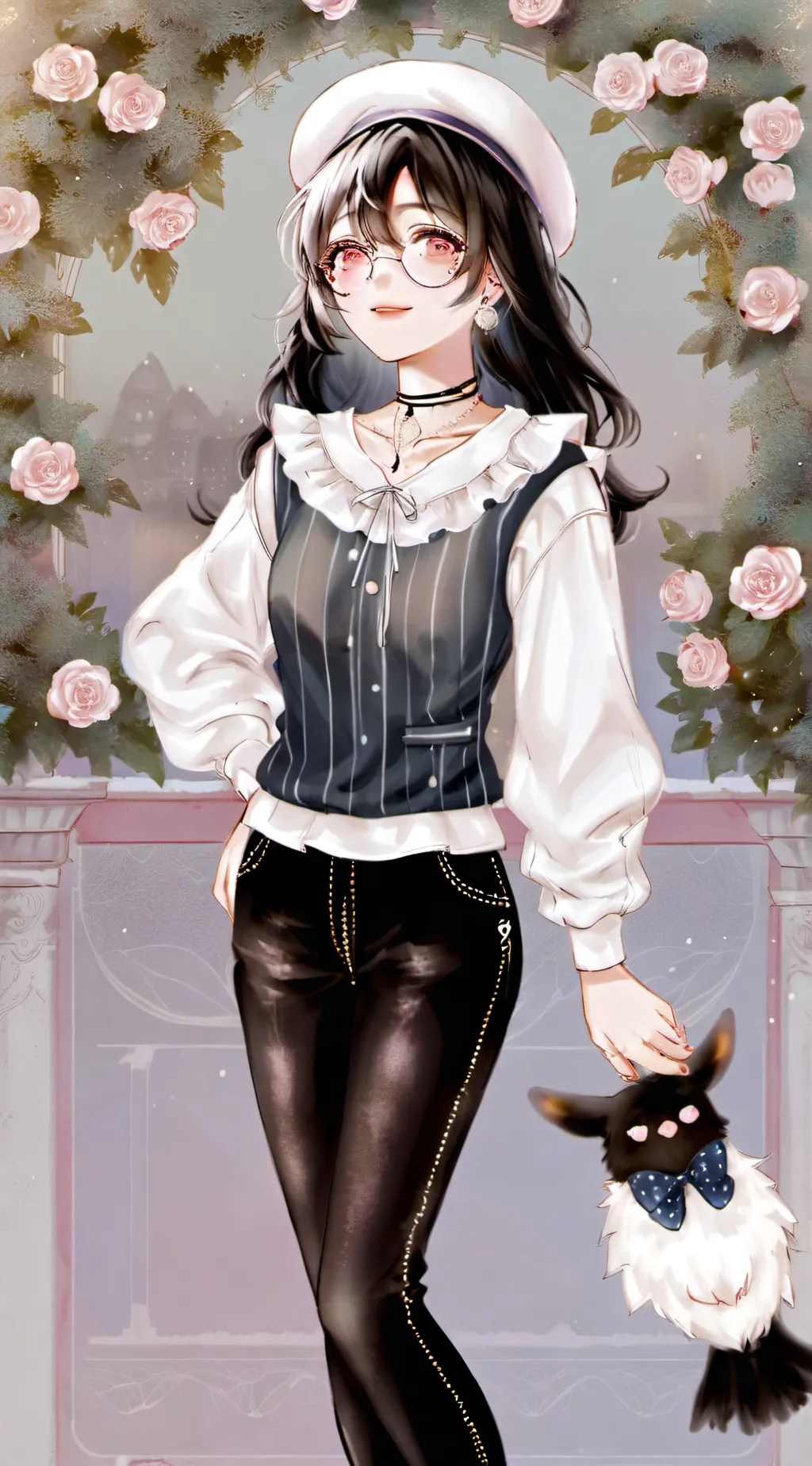 ai character: Melissa  background