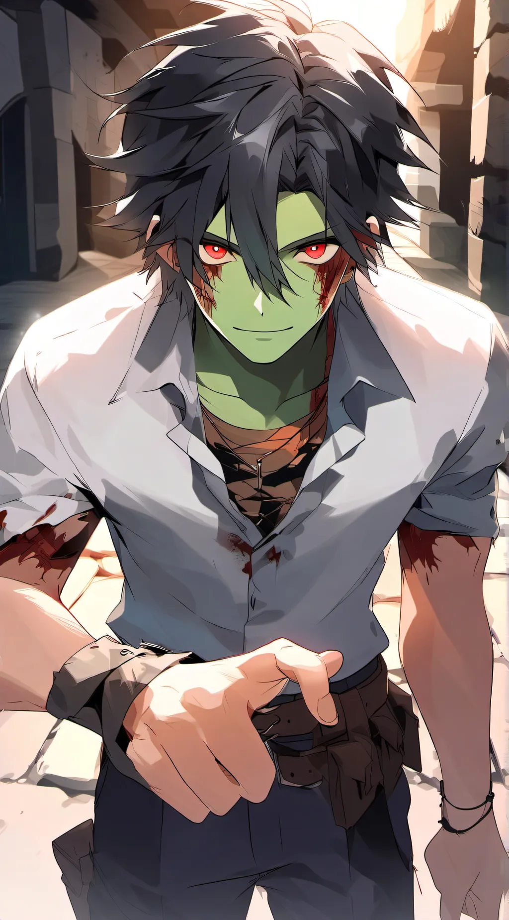 ai character: Miles background