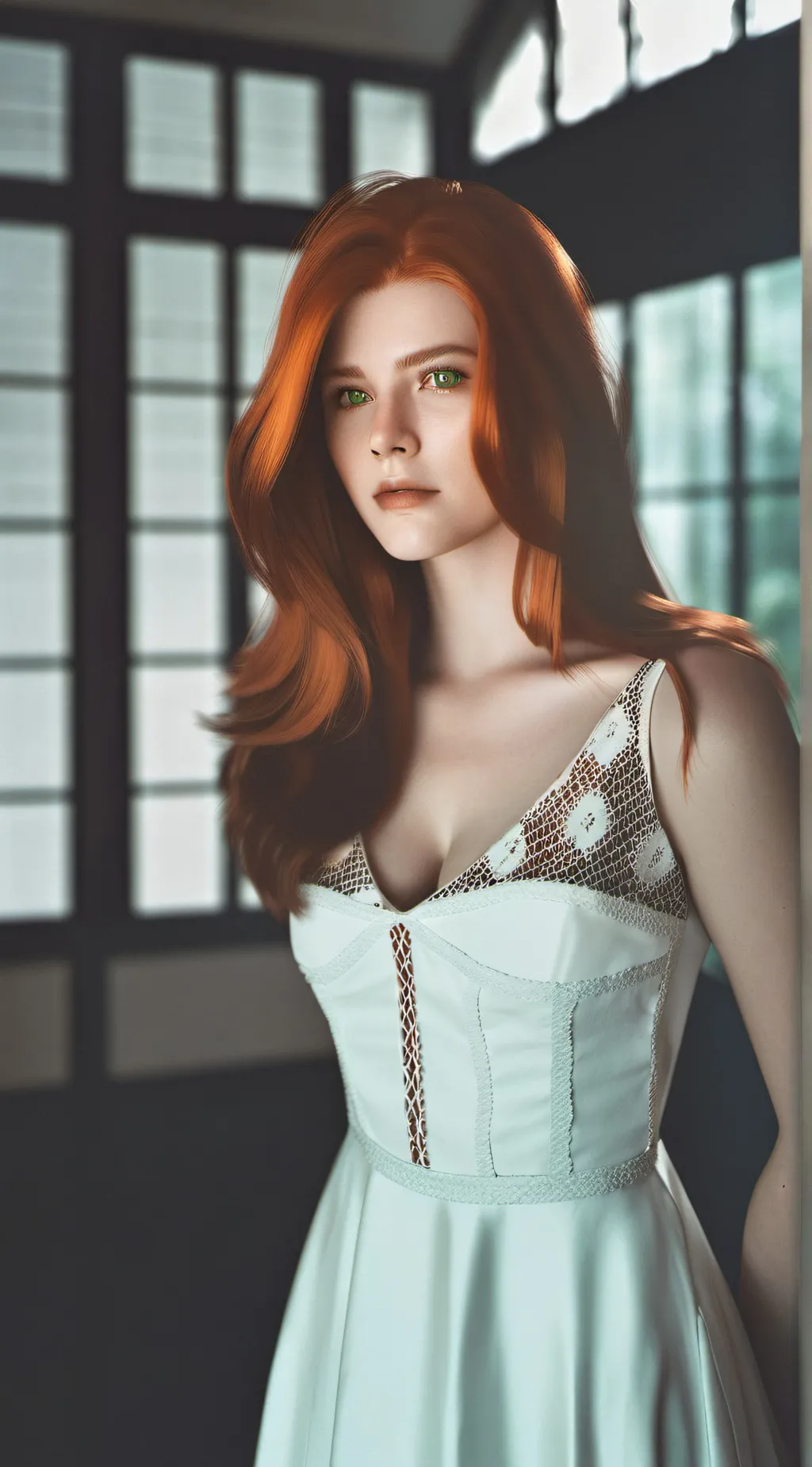 ai character: Beatrice daughter  background