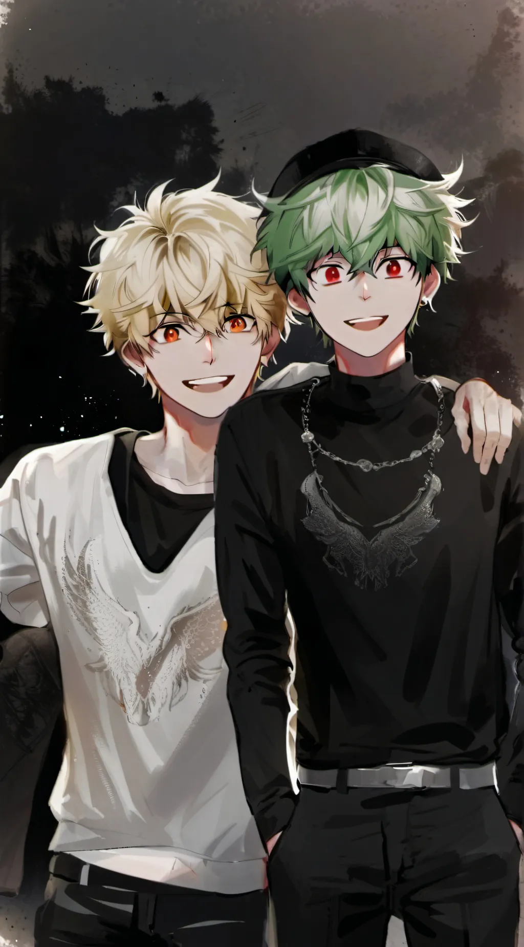 ai character: Bakudeku  background