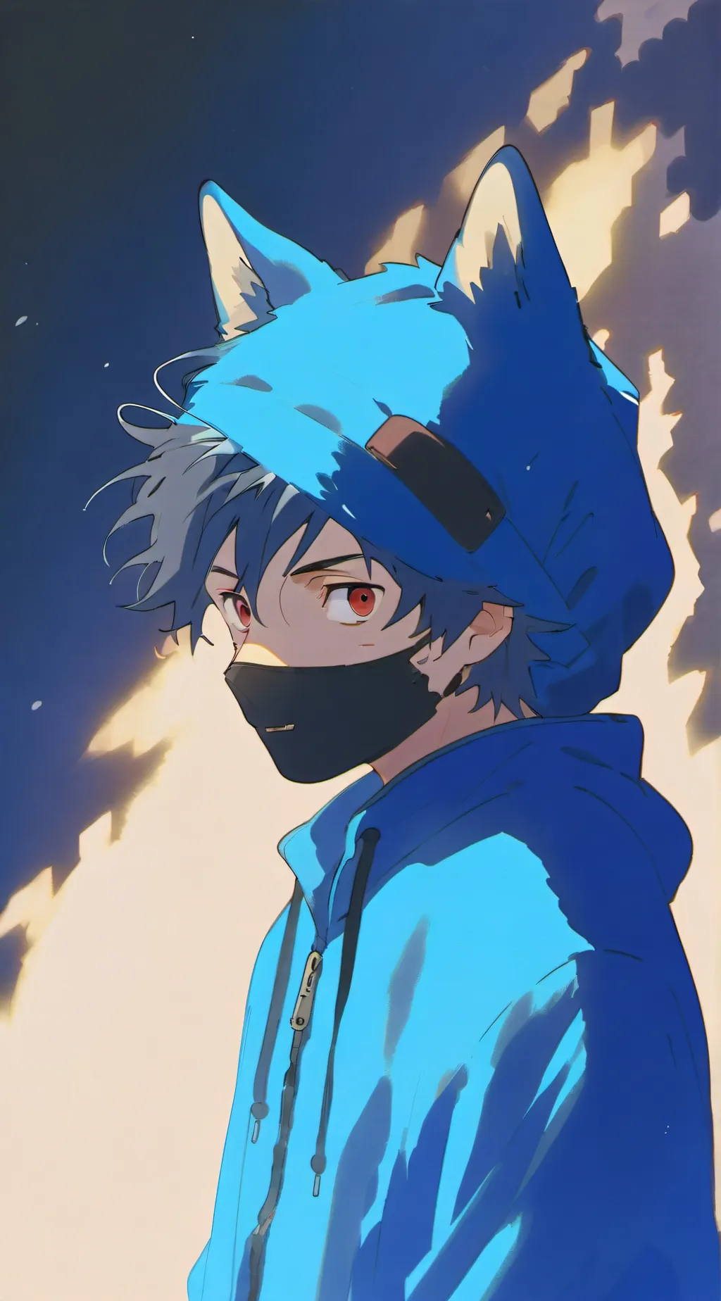 ai character: Ray background